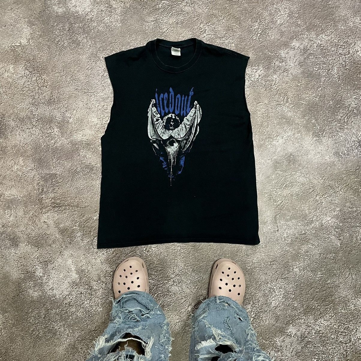 Band Tees Vintage Y2k Skulls Dead Face Angel Devil Creepy Horror Tee Hoodie, Sweatshirt | PodTeesHub.com