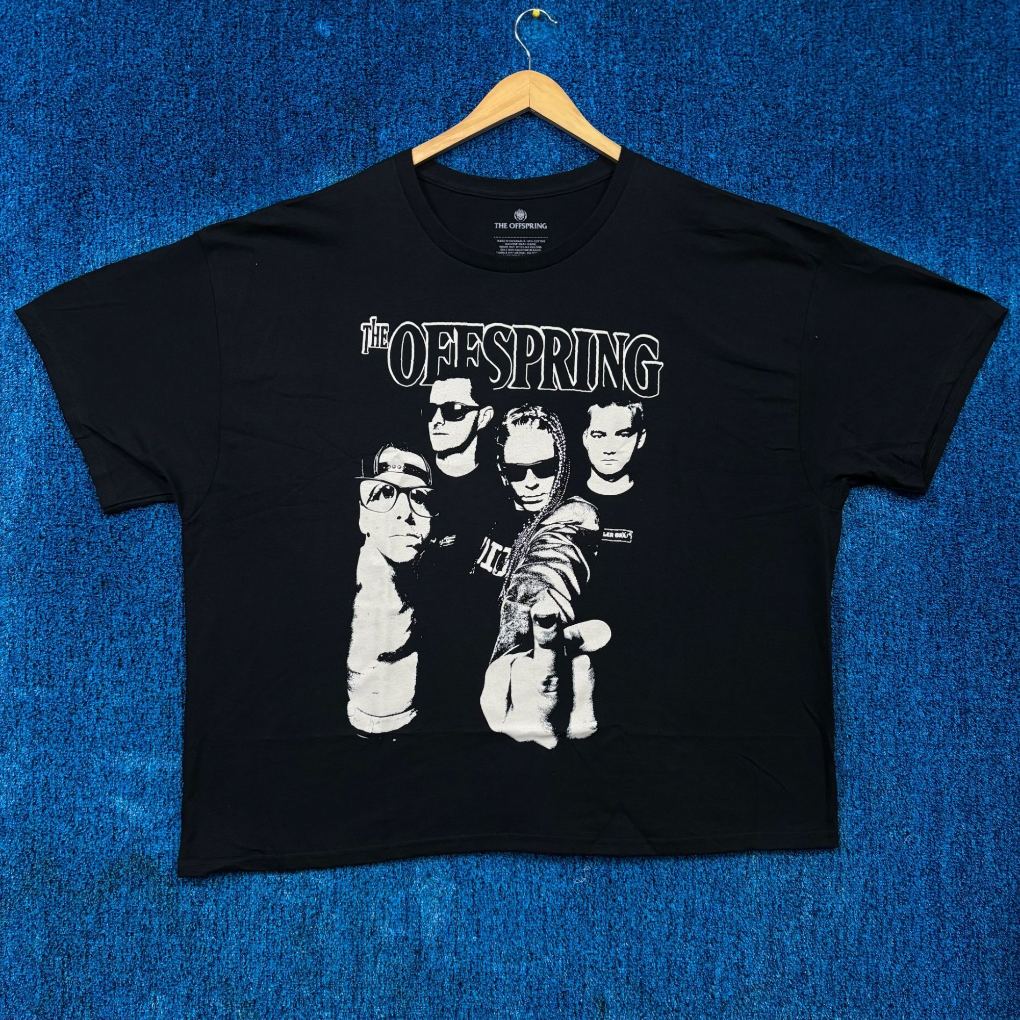 Band Tees The Offsprings Warped Tour Oversized Pop Punk Band Tee Xl Hoodie, Sweatshirt | PodTeesHub.com