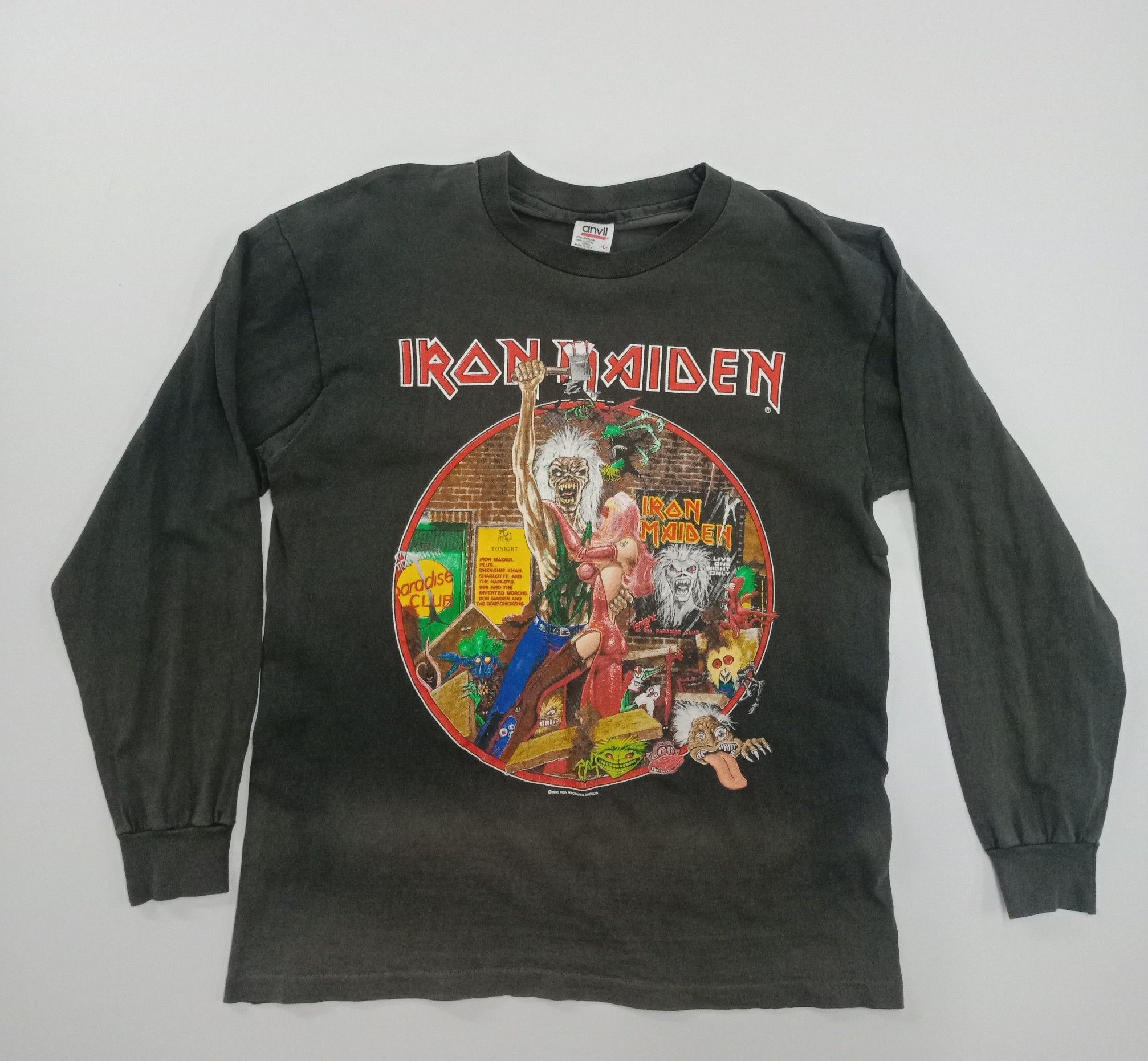 Vintage 94 Iron Maiden Bring Your Daughter To The Slaughter A T-Shirts, Hoodie, Sweatshirt | PodTeesHub.com