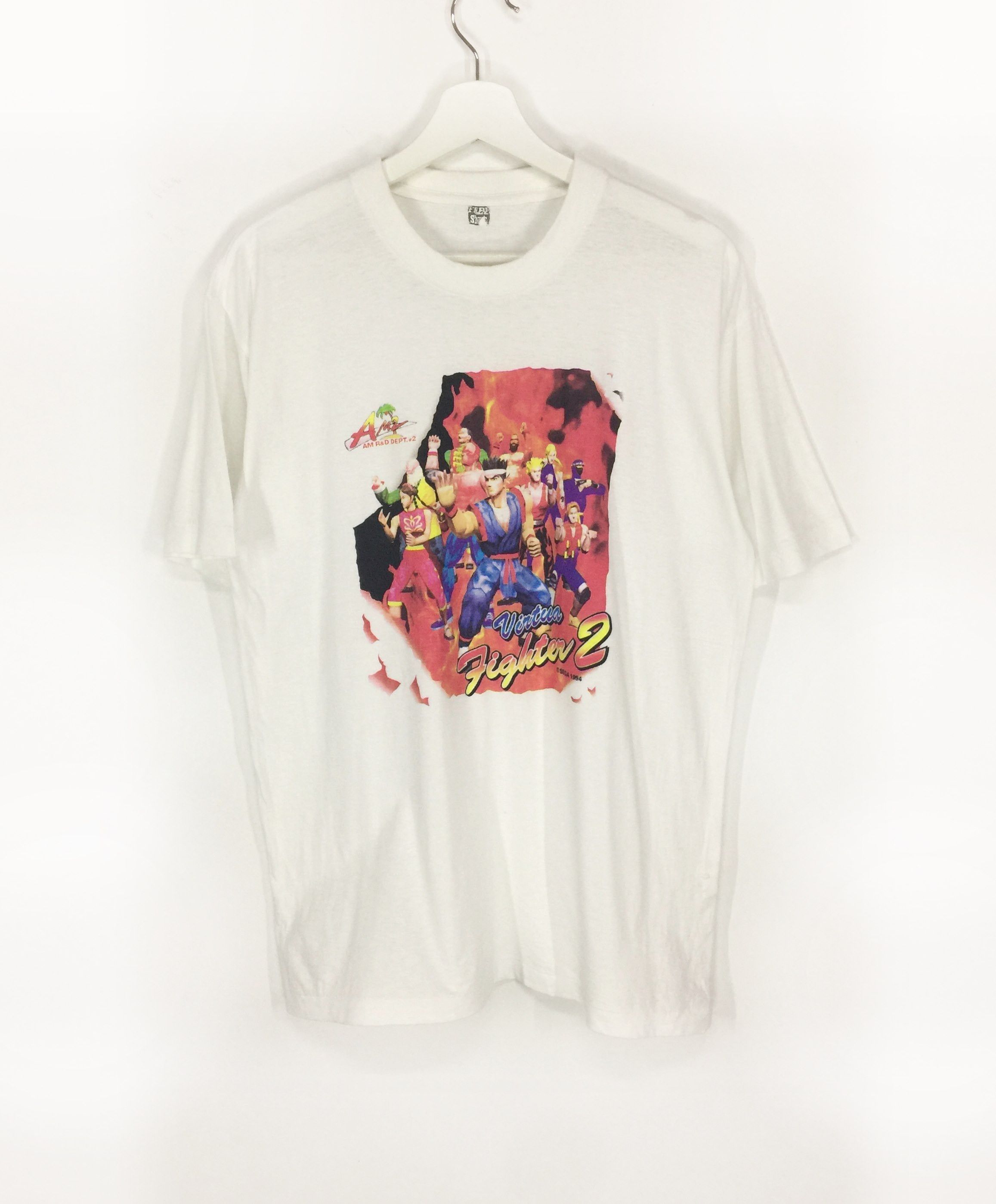 Playstation X Vintage Virtua Fighter Sega Promo Vintage 90s Shirt Hoodie, Sweatshirt | PodTeesHub.com