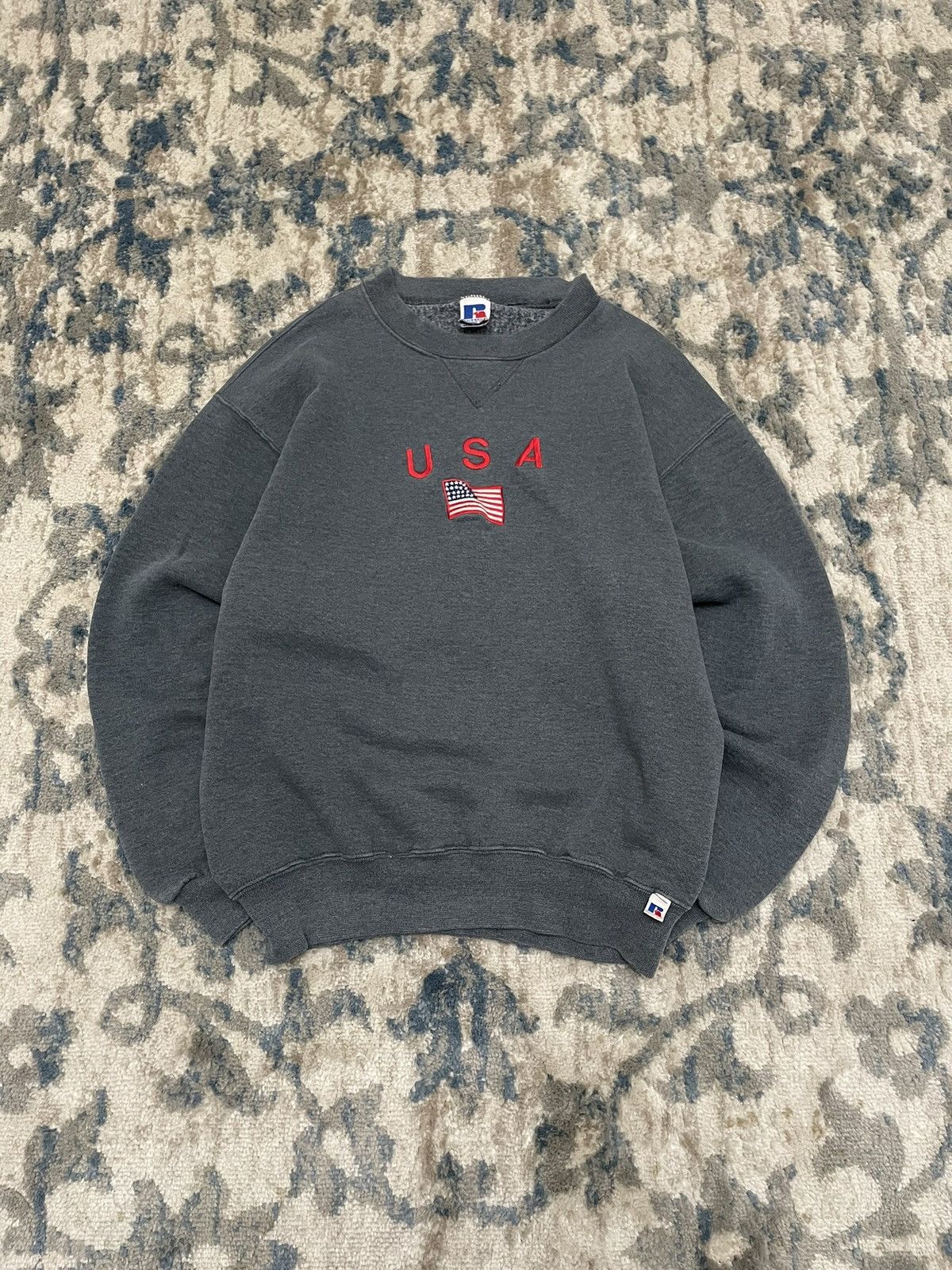 Vintage 90s Grey Russell Athletic Art T-Shirts, Hoodie, Sweatshirt