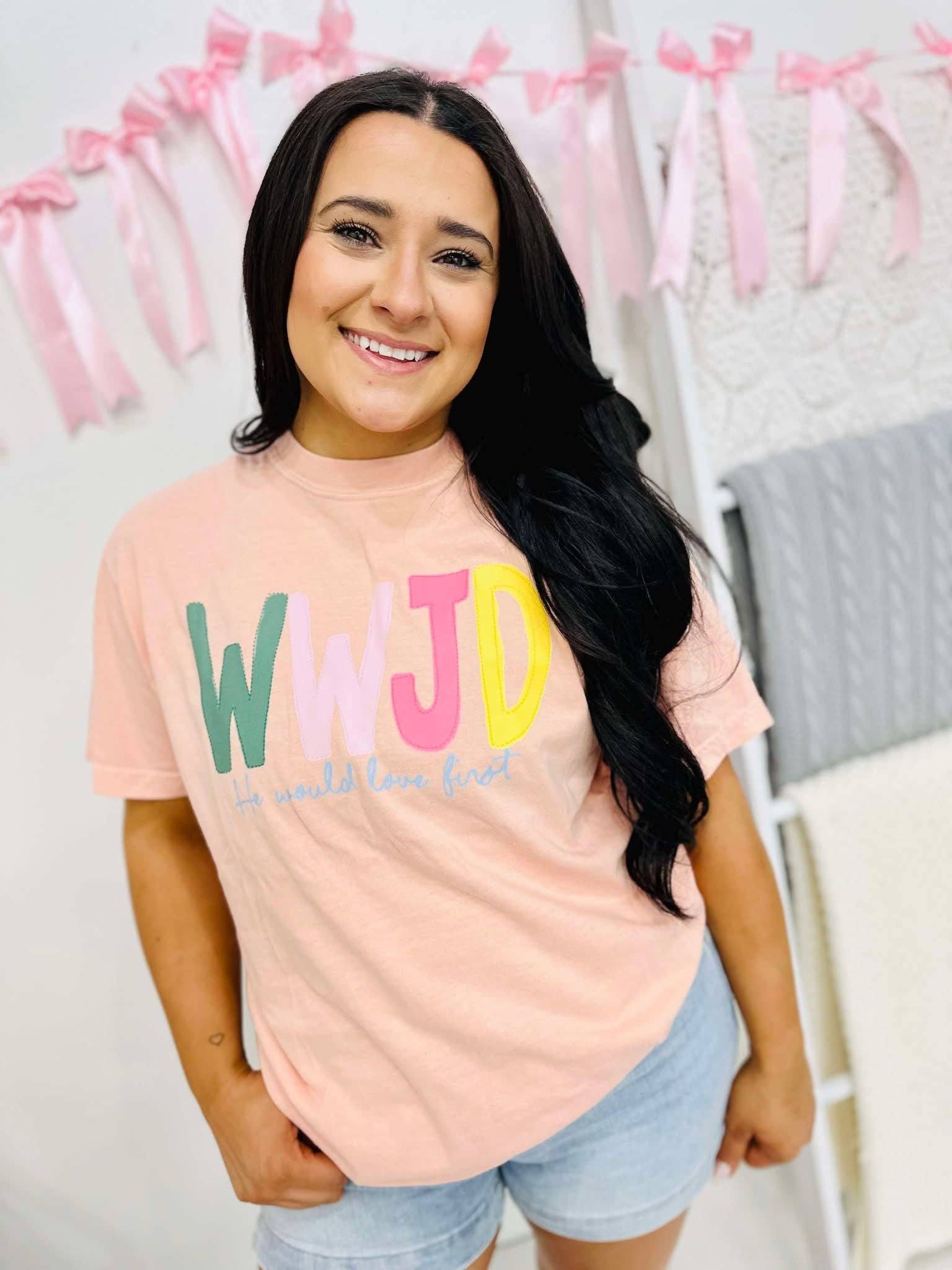 Multi Wwjd He Would Love First Dtf Tee Hoodie, Sweatshirt | PodTeesHub.com