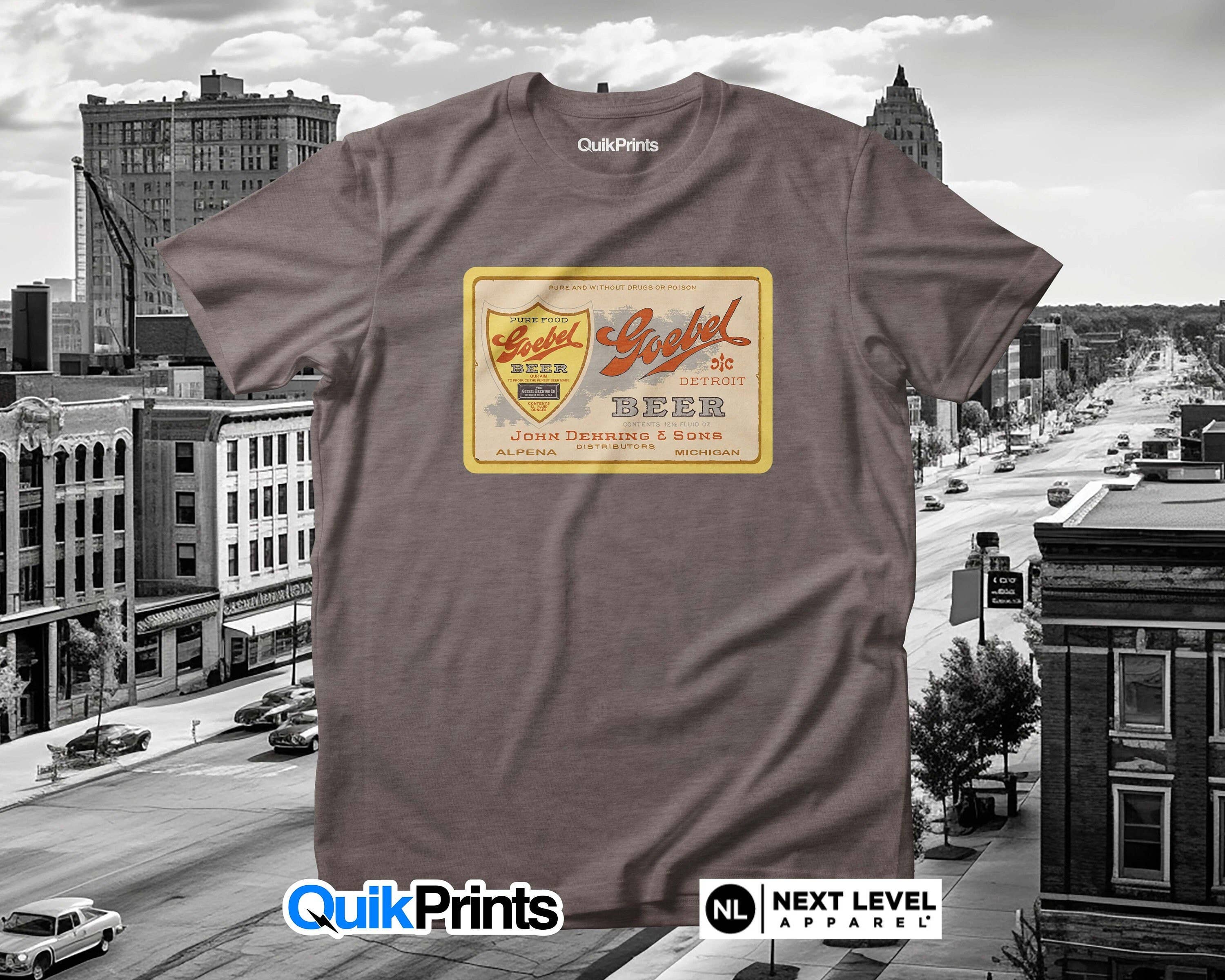 Detroit Vintage Brewery Goebel Beer Shirt Hoodie, Sweatshirt | PodTeesHub.com