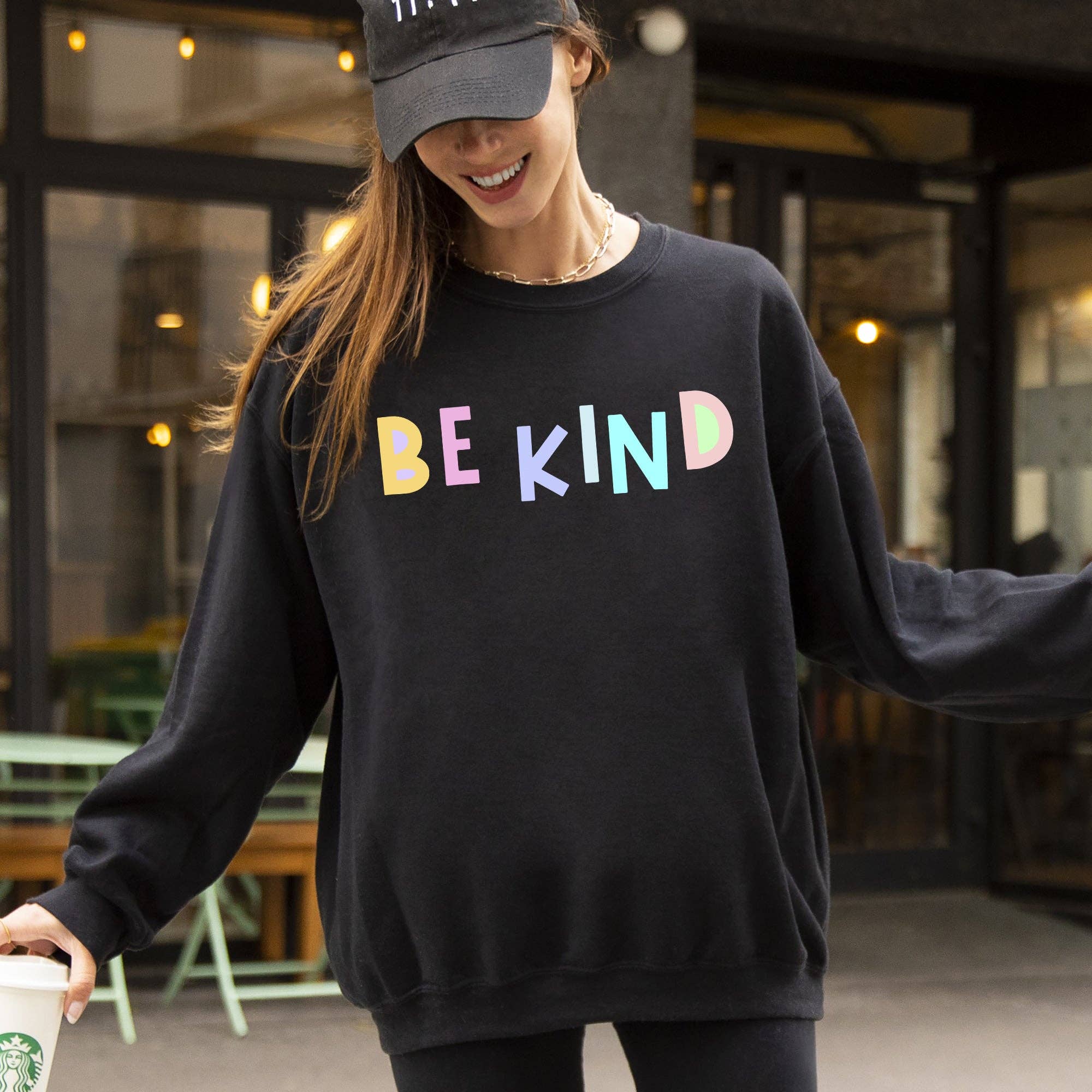 Be Kind Sweatshirt, Positivity Sarcastic, Mom Mental Health T-Shirts, Hoodie | PodTeesHub.com
