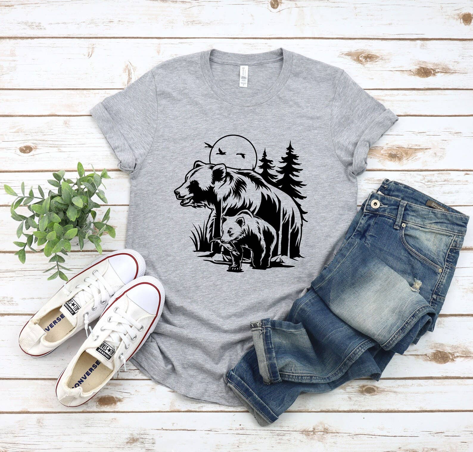 Bears Camping T-Shirt Hoodie, Sweatshirt | PodTeesHub.com