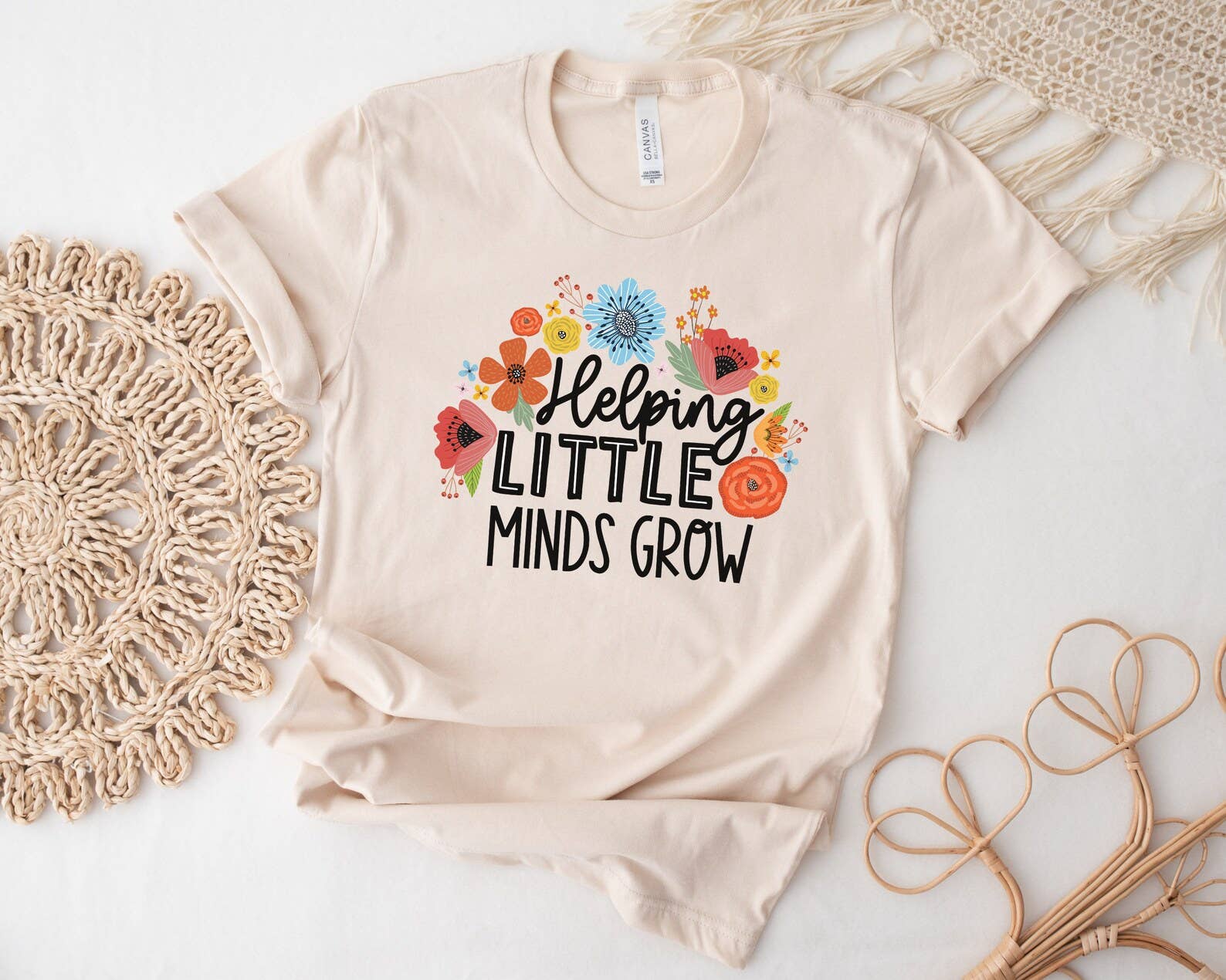 Helping Little Minds Grow Tshirt - Plant Shirt Hoodie, Sweatshirt | PodTeesHub.com