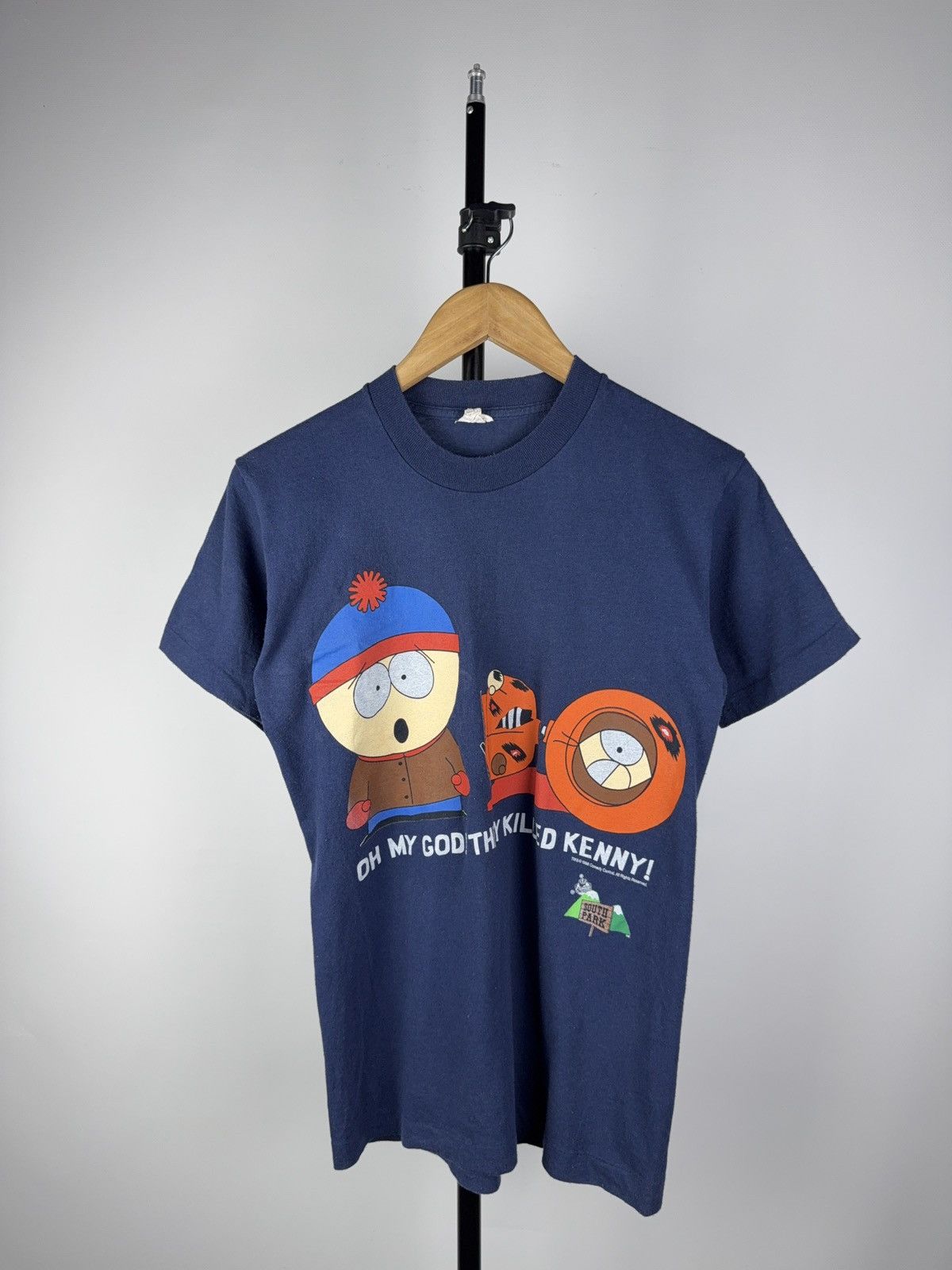 Vintage South Park T Shirt 1998 They Killed Kenny Cartman Hoodie, Sweatshirt | PodTeesHub.com
