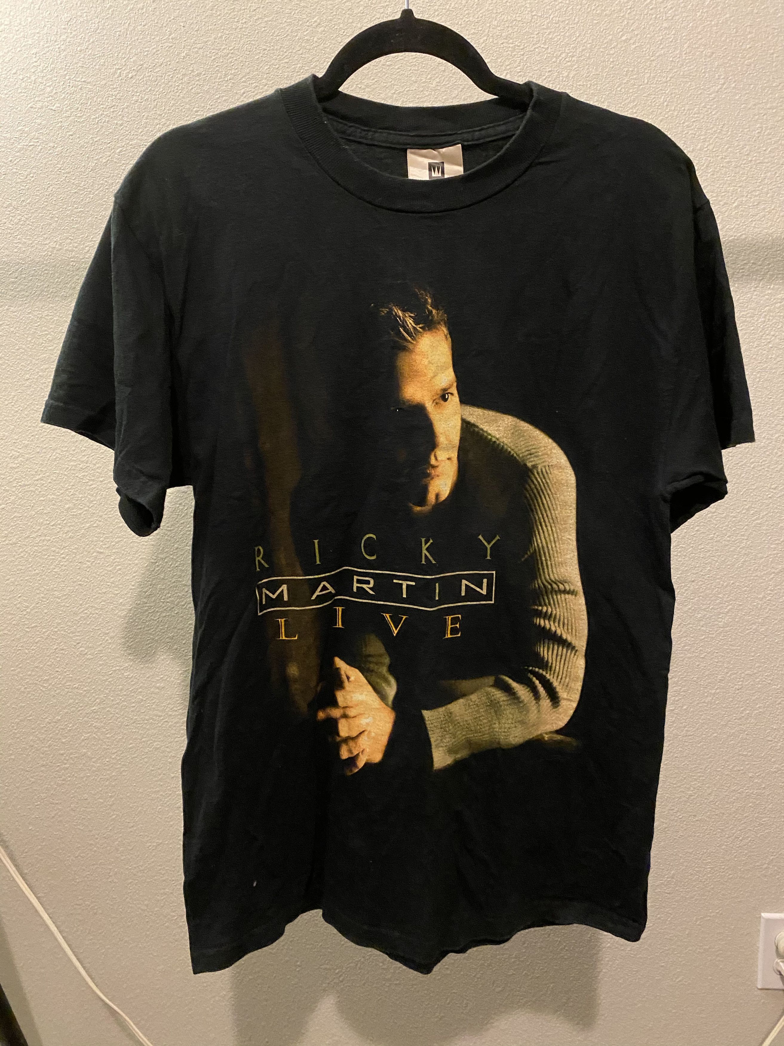 Vintage Ricky Martin Concert Tee Hoodie, Sweatshirt | PodTeesHub.com