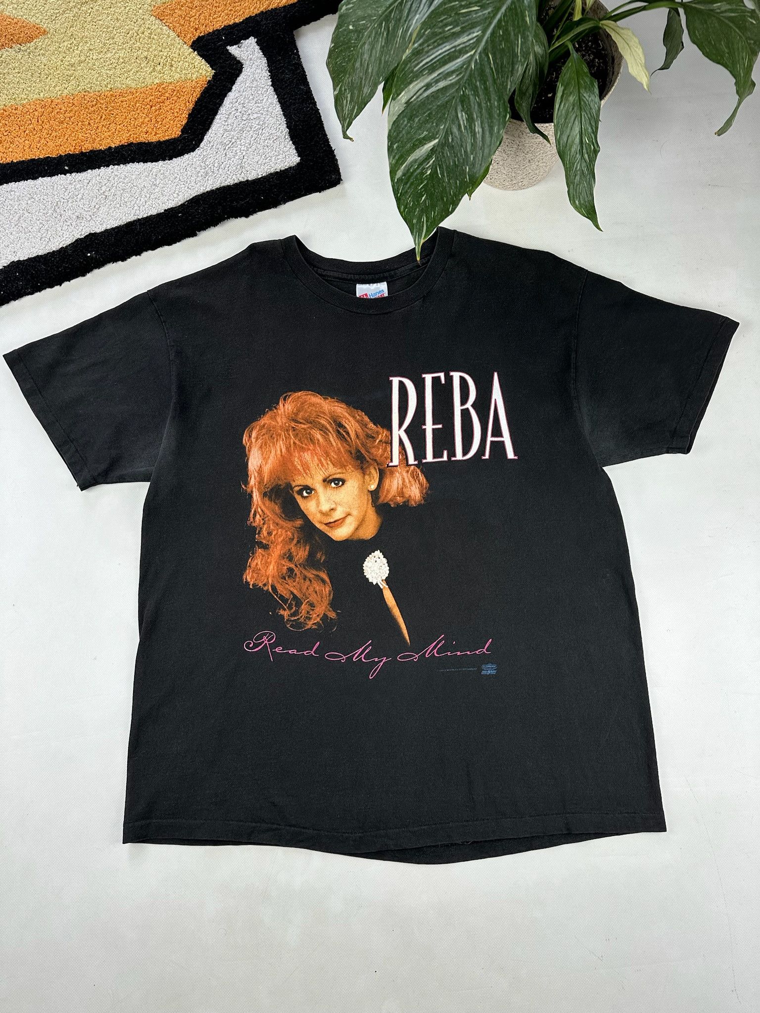 Band Tees Vintage 90 S Reba Mcentire Read My Mind Concert Tee Tshirt Hoodie, Sweatshirt | PodTeesHub.com
