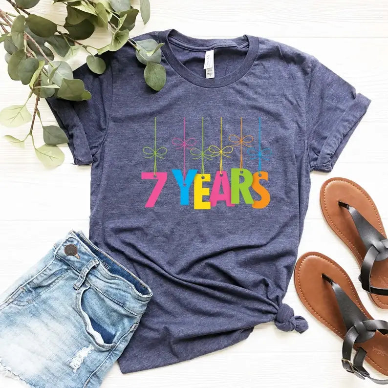 7 Years T-Shirt Hoodie, Sweatshirt | PodTeesHub.com