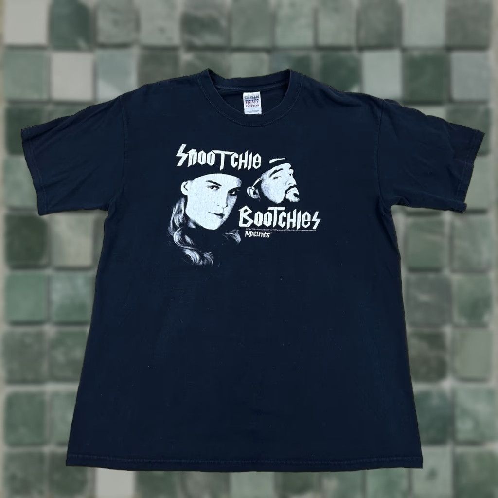 Vintage Mallrats Snootchie Bootchies 1995 Film Black Size L Short Sleeve Shirt T-Shirts, Hoodie, Sweatshirt