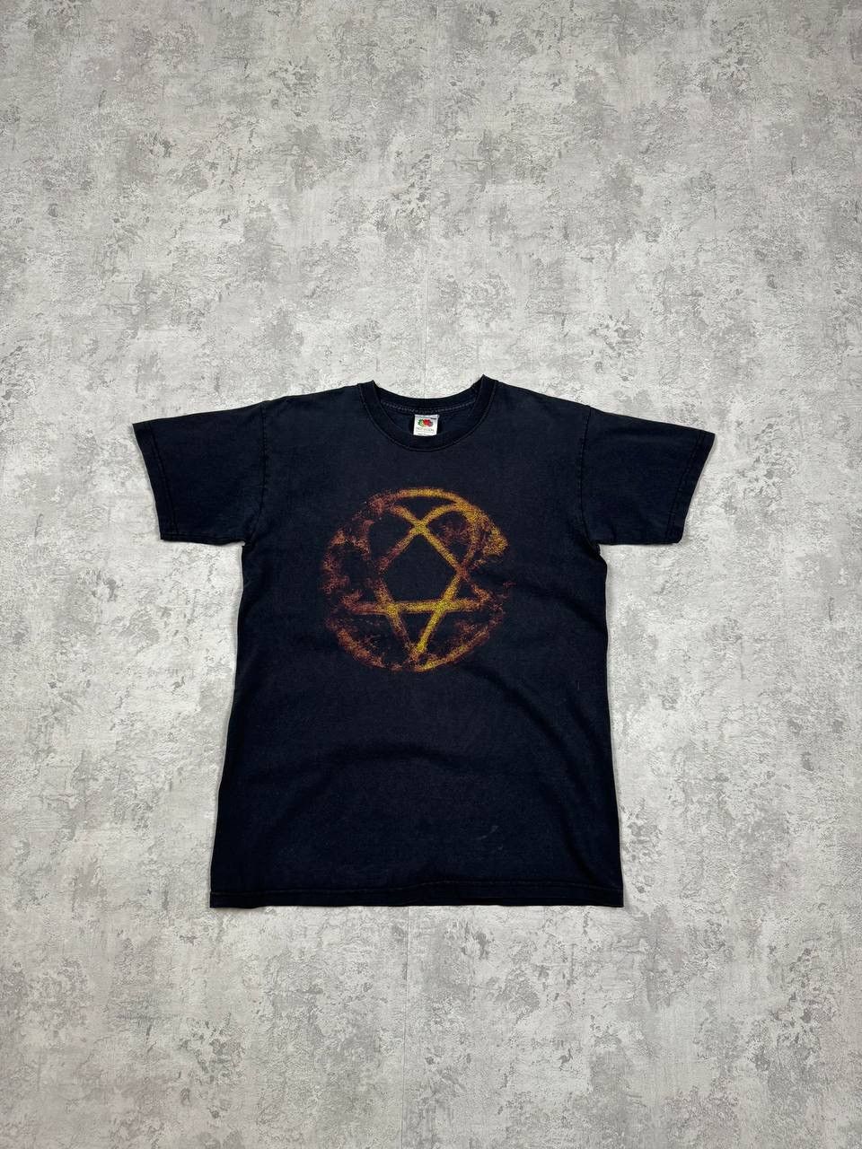 Band Tees Vintage Him Band T Shirt Heartagram Size S Hoodie, Sweatshirt | PodTeesHub.com