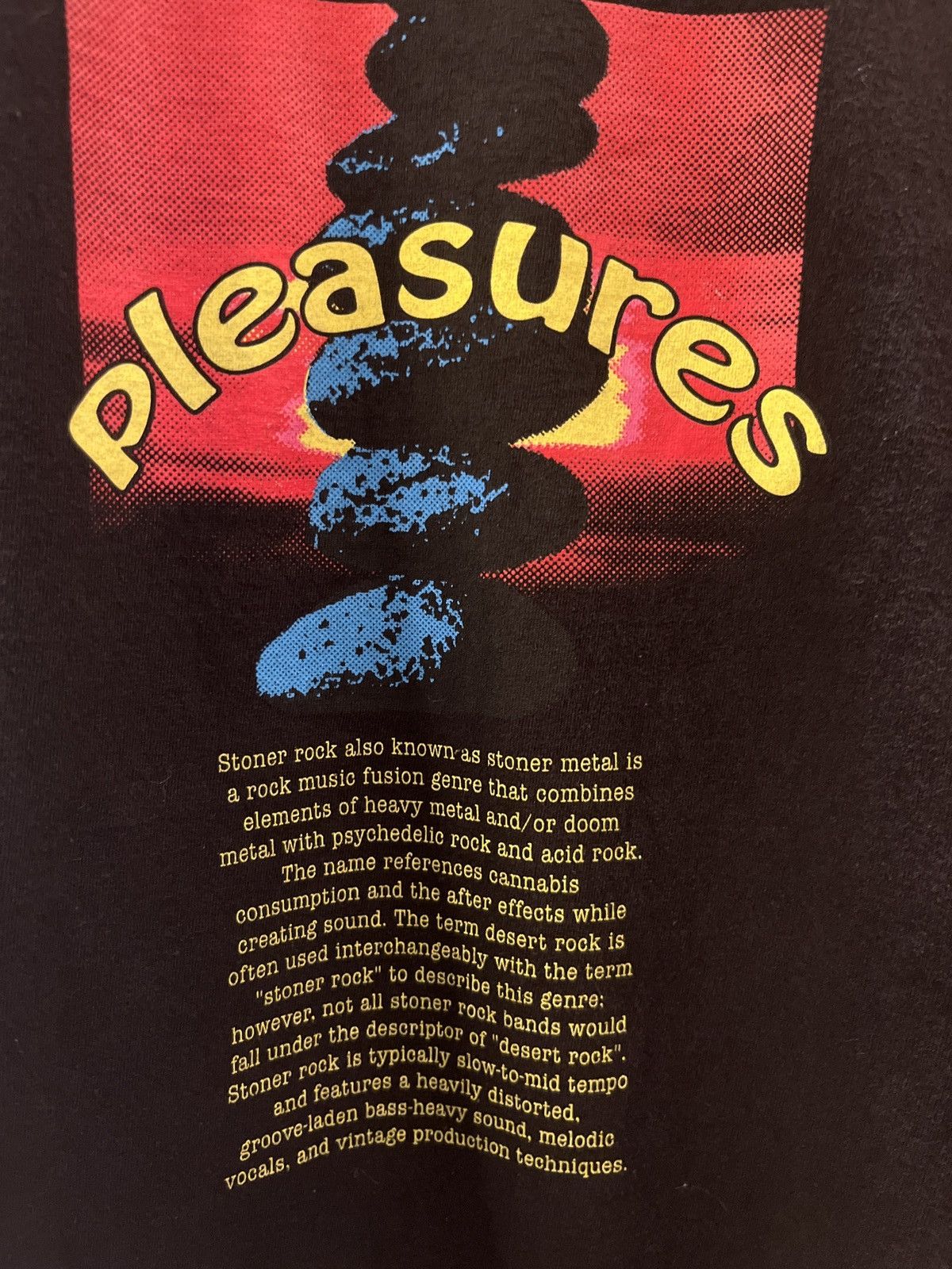 Pleasures Stoner Rock Tee Hoodie, Sweatshirt | PodTeesHub.com