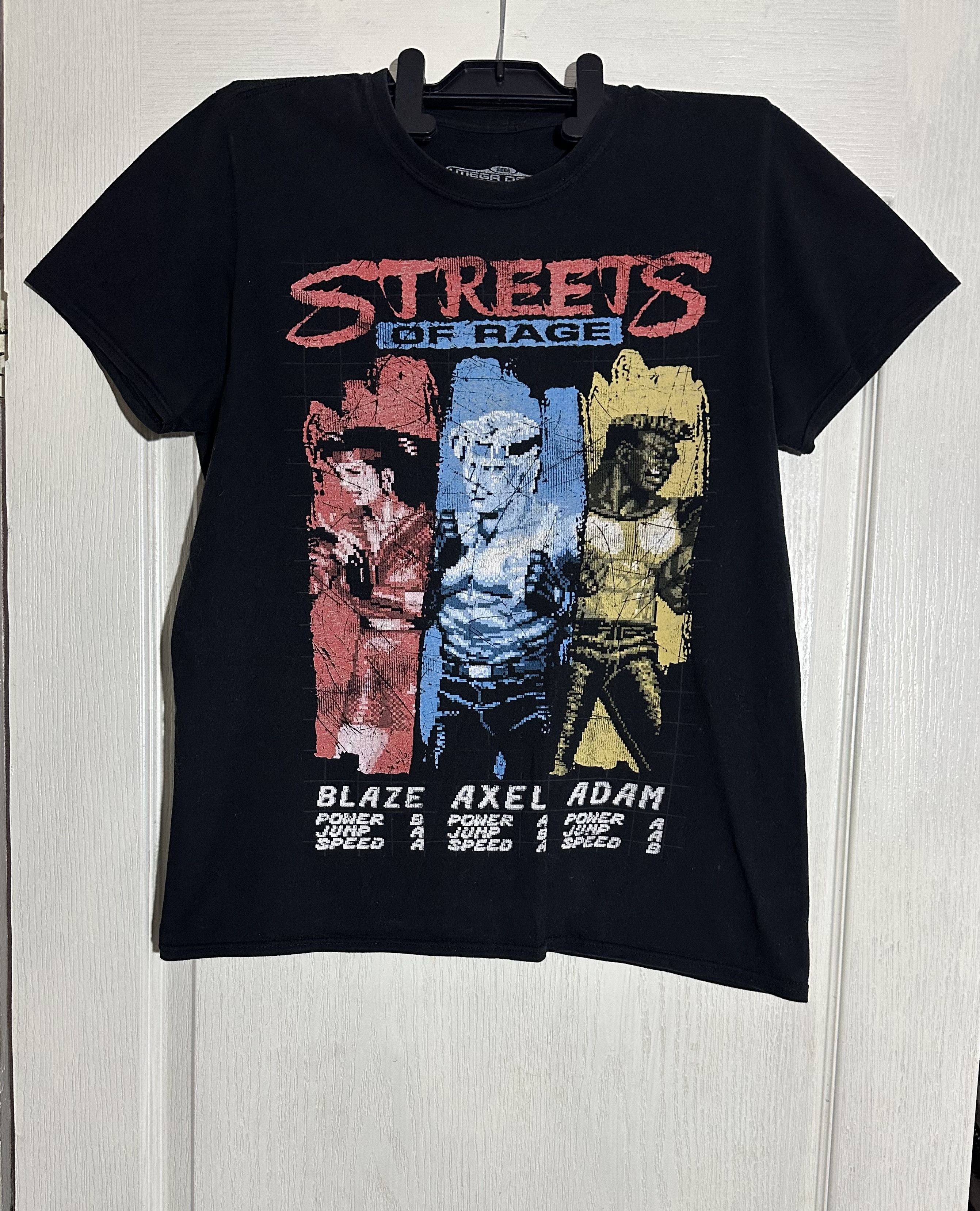 Vintage Streets Of Rage T Shirt Men Sega Gaming Retro Hoodie, Sweatshirt | PodTeesHub.com