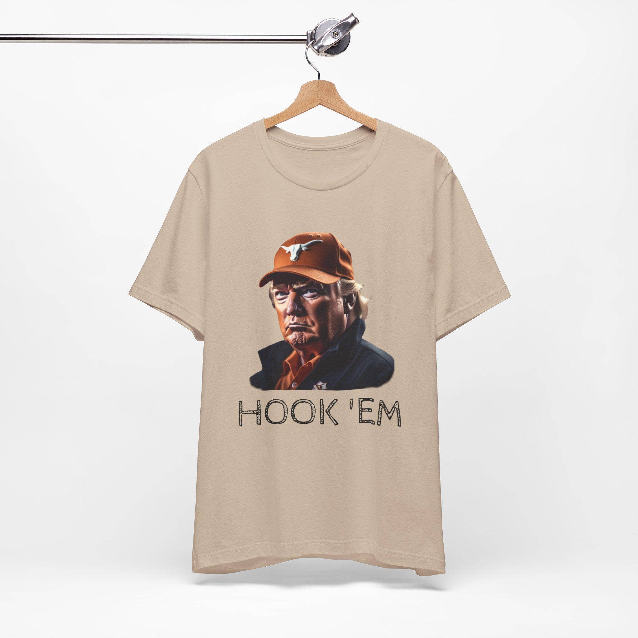 Donald Trump Texas Longhorns Hook 'em Shirt - Game Day Hoodie, Sweatshirt | PodTeesHub.com