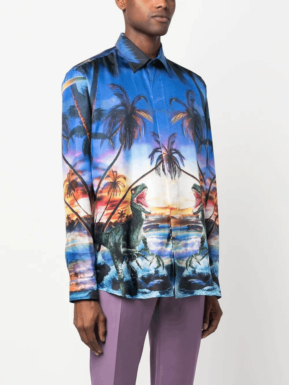 Other Hawaii Printed Shirt Blue Hoodie, Sweatshirt | PodTeesHub.com