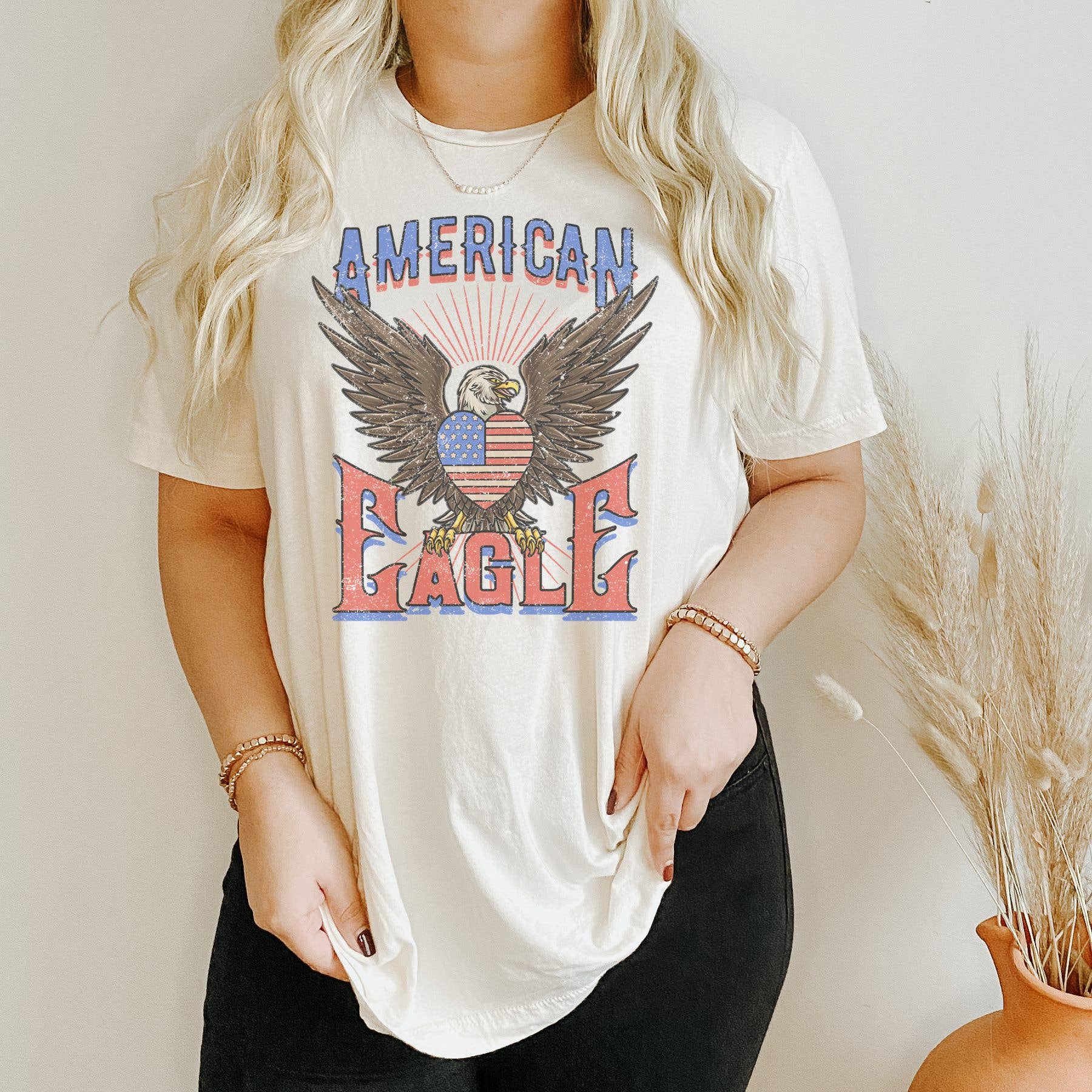 American Eagle Tee | Patriotic T Shirt | Usa Tee Hoodie, Sweatshirt | PodTeesHub.com
