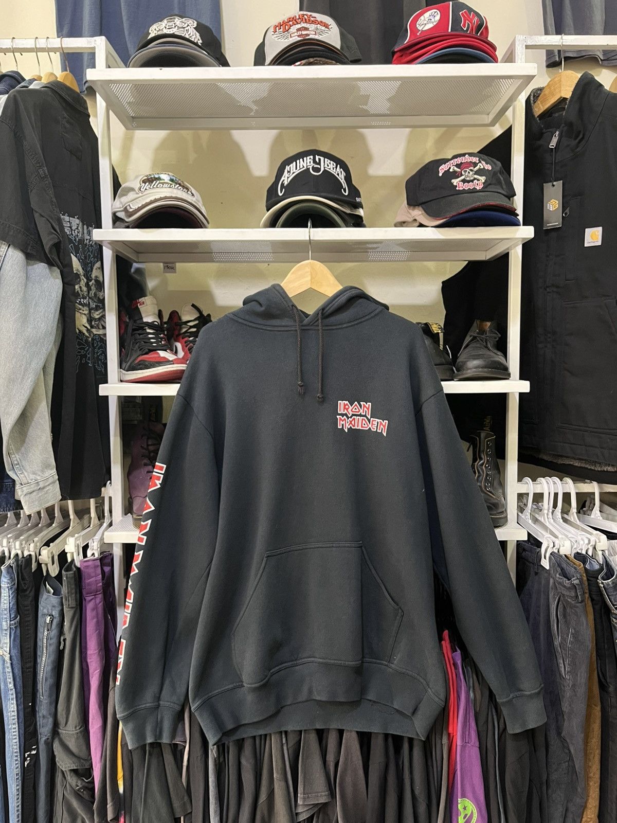 Maiden Hoodie Iron Maiden Holdings 2003 T-Shirts, Sweatshirt | PodTeesHub.com