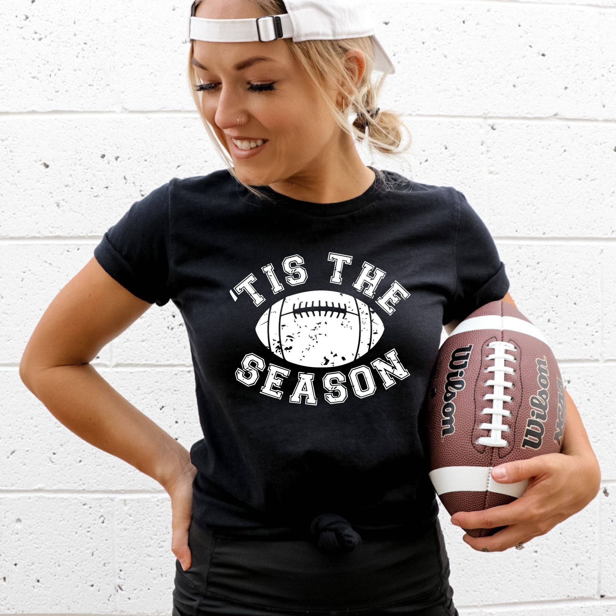 Tis the Season Football Tshirt For Women *Unisex Fit*136 Hoodie, Sweatshirt | PodTeesHub.com
