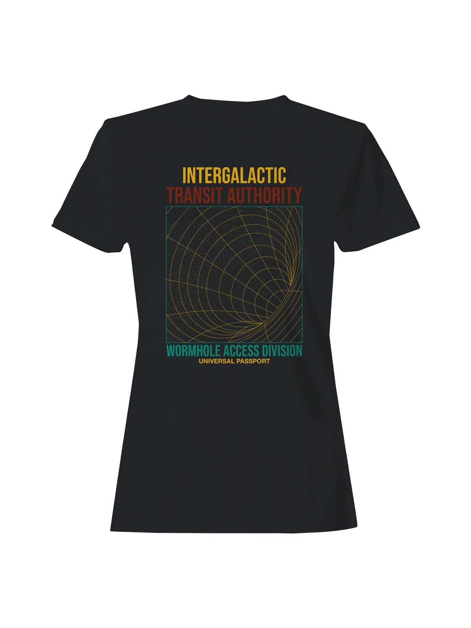 Intergalactic Transit Wormhole Access Women's T-Shirt Hoodie, Sweatshirt | PodTeesHub.com