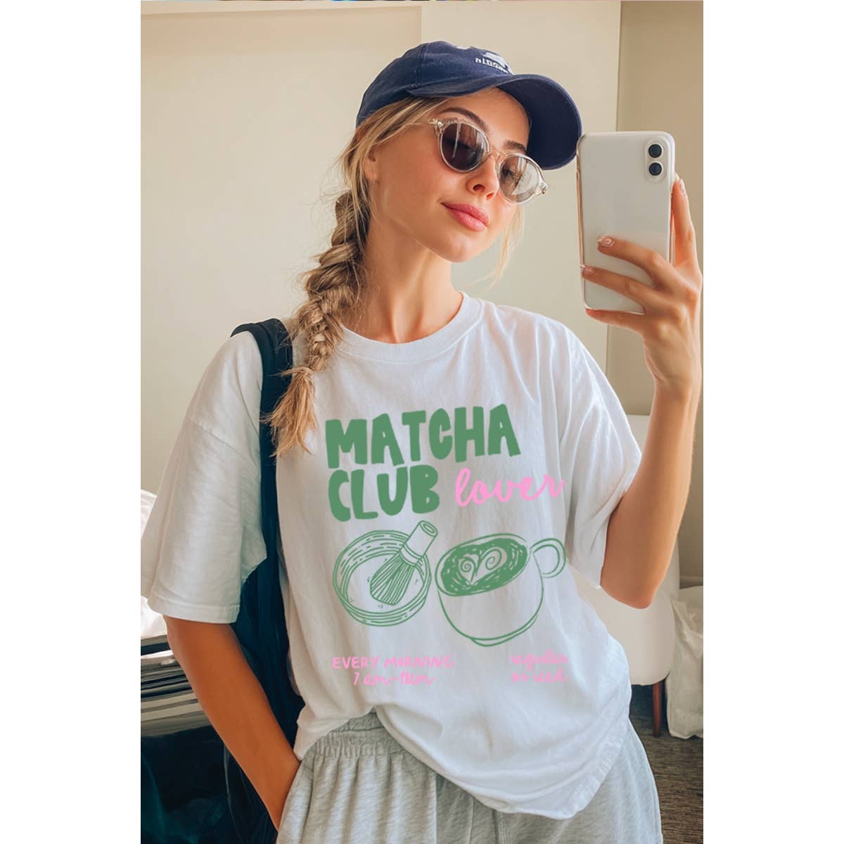 Matcha Club Vintage  Graphic Tee Hoodie, Sweatshirt | PodTeesHub.com