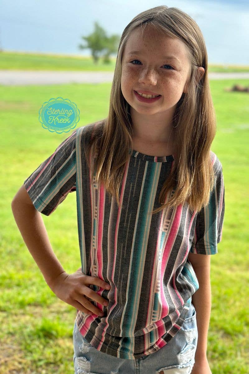 Kids' Serape City Heart T-Shirt Hoodie, Sweatshirt | PodTeesHub.com