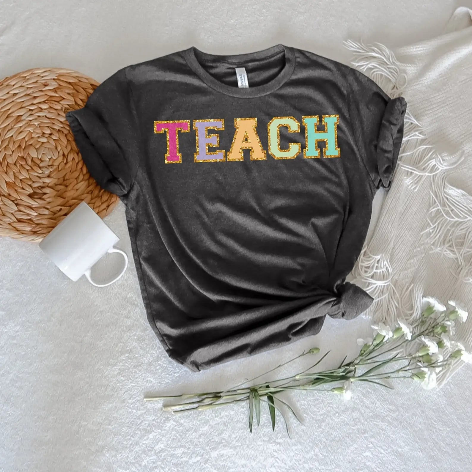 Retro Teach T-Shirt Hoodie, Sweatshirt | PodTeesHub.com