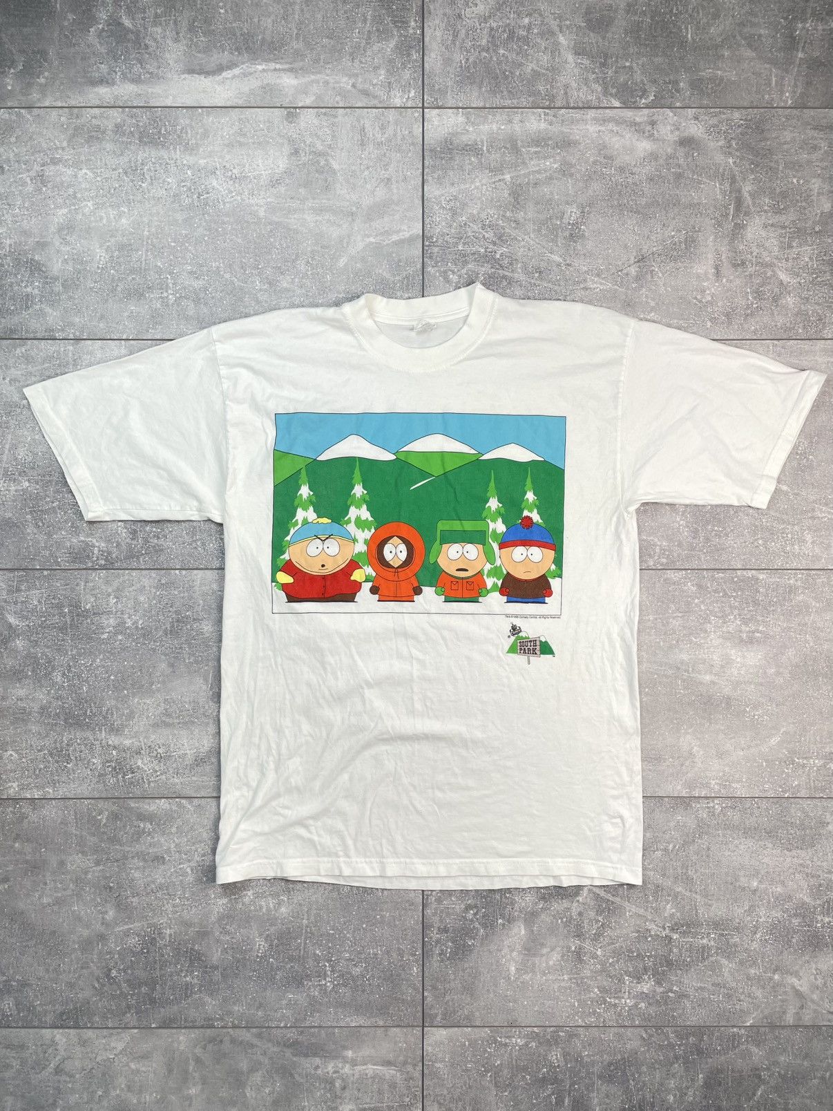 Vintage South Park 1998 Comedy Central T Shirt Hoodie, Sweatshirt | PodTeesHub.com