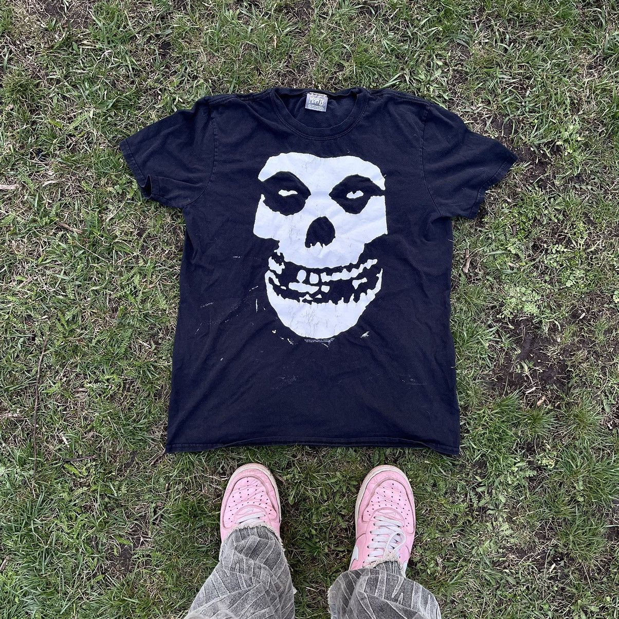 Vintage 90s Vampire Skulls Misfits Dead Face Horror Tee Hoodie, Sweatshirt | PodTeesHub.com
