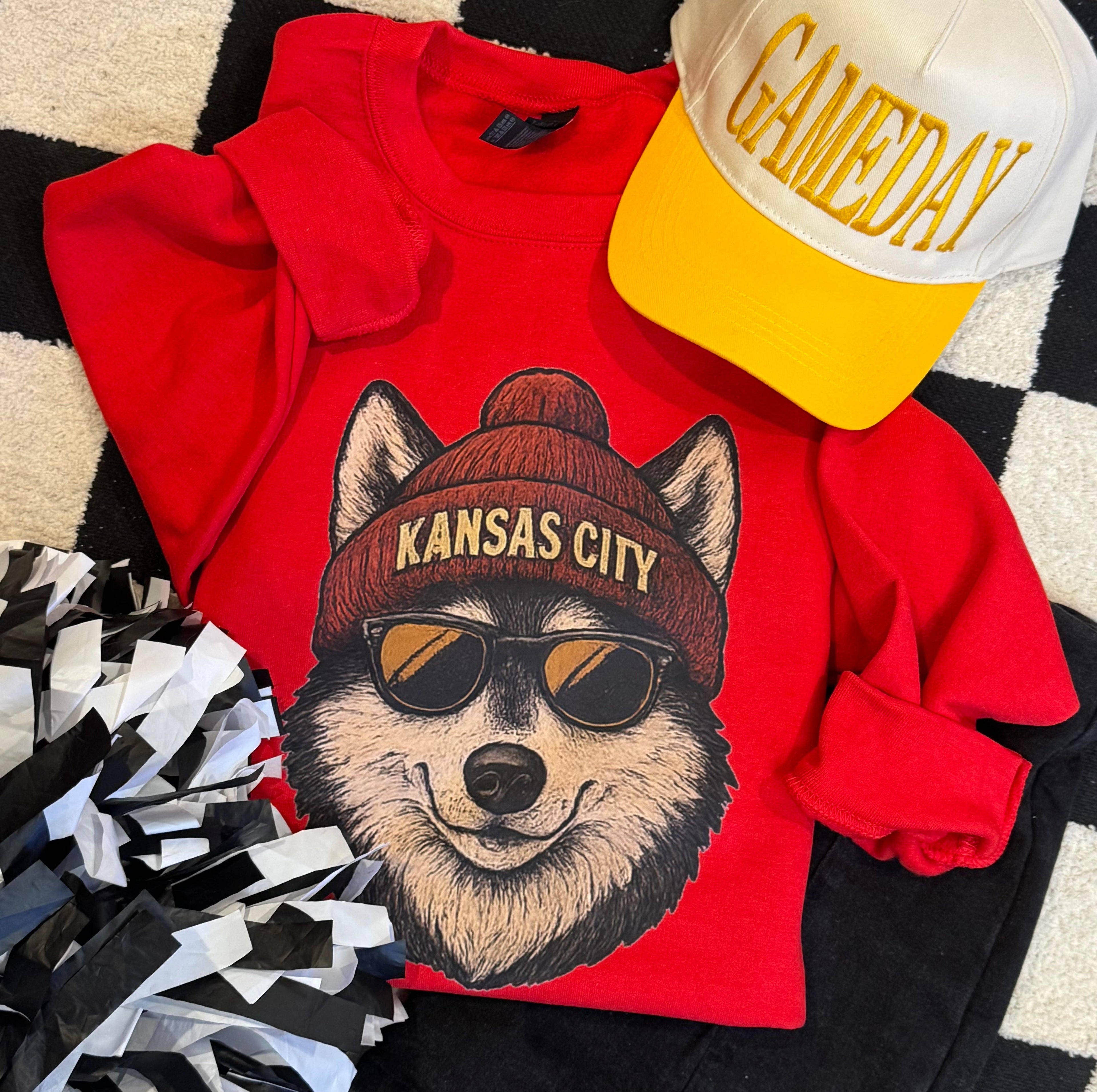 Kansas City Cool Mascot Sweatshirt T-Shirts, Hoodie | PodTeesHub.com