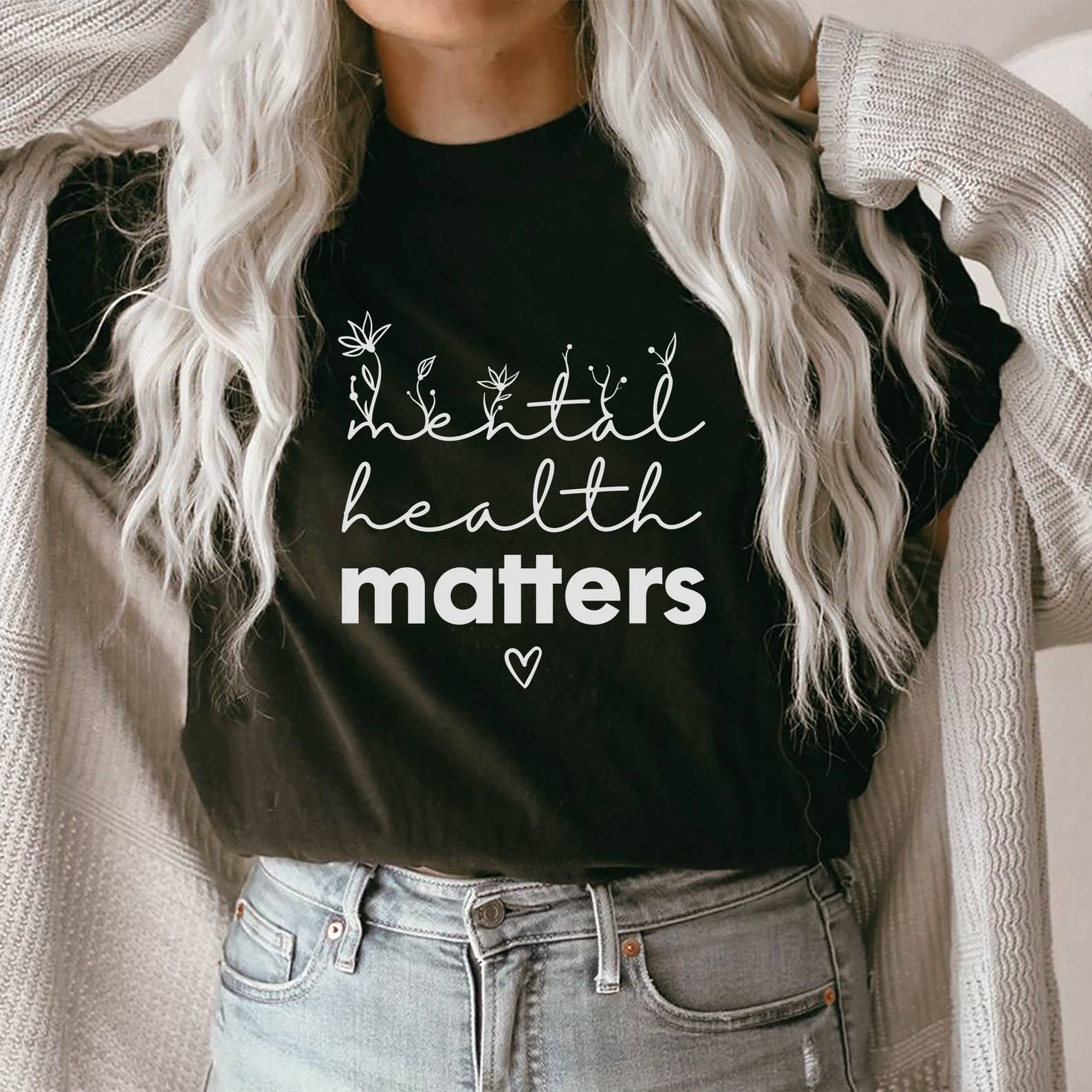 Mental Health Matters T-Shirt Hoodie, Sweatshirt | PodTeesHub.com