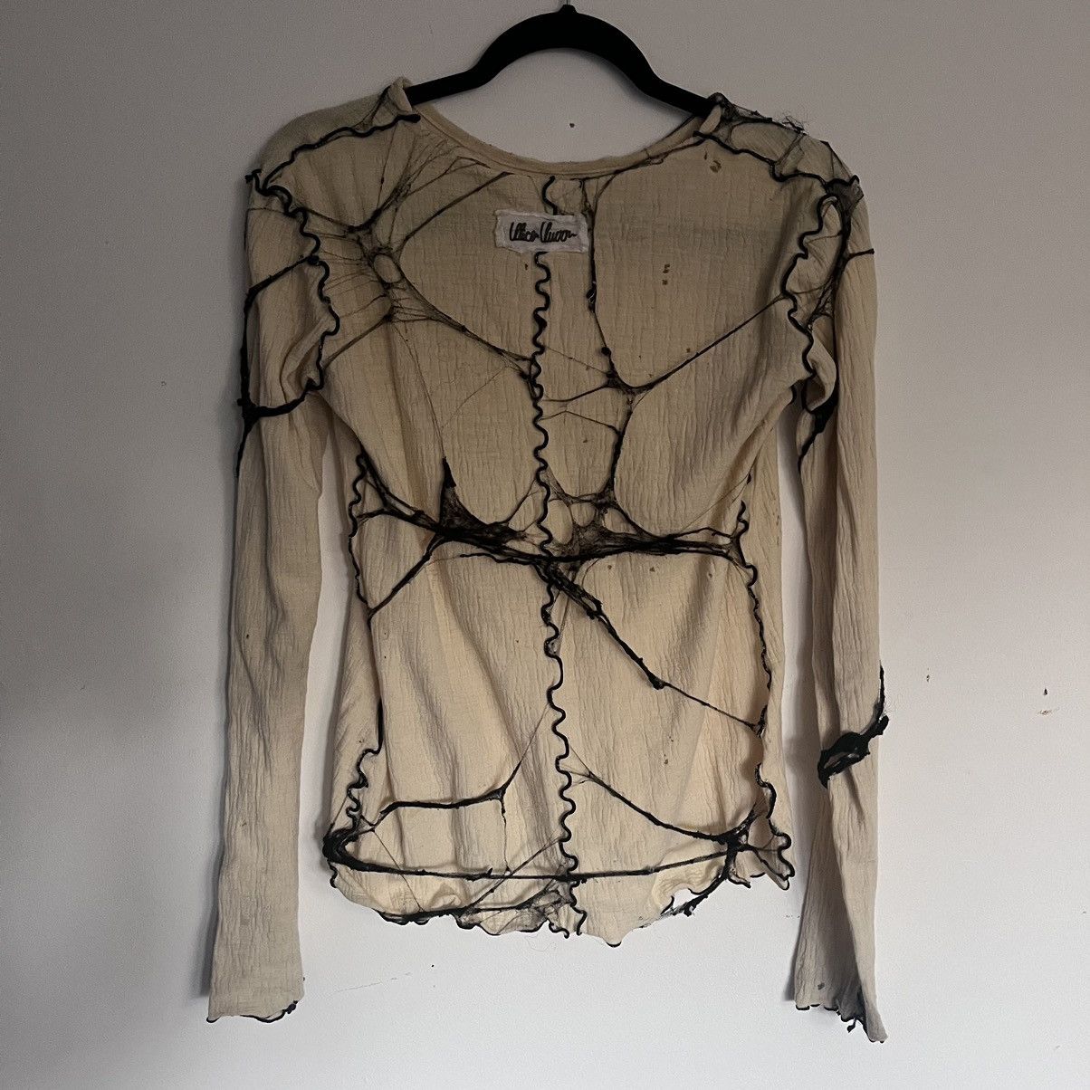 Japanese Brand Alice Auaa Spiderweb Longsleeve Og Version 1997 T-Shirts, Hoodie, Sweatshirt | PodTeesHub.com