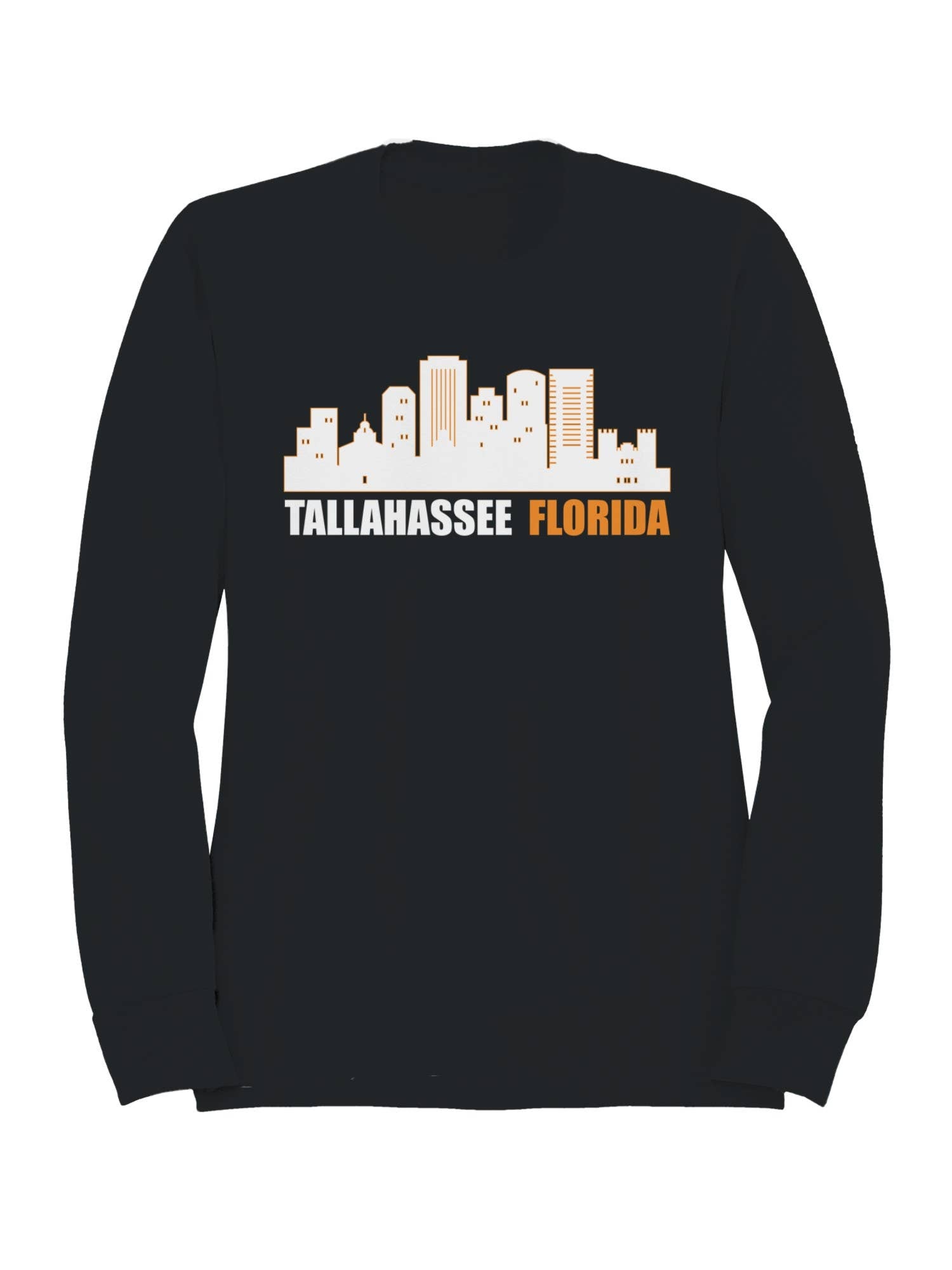 Tallahassee Florida Skyline Art Women's Sweatshirt T-Shirts, Hoodie | PodTeesHub.com