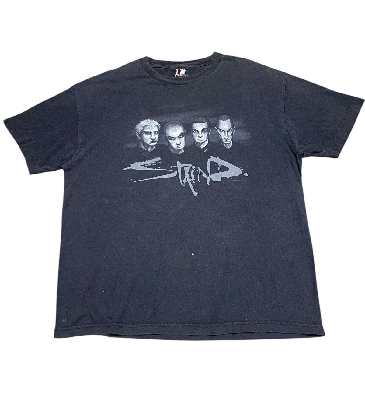 Band Tees Vintage Staind Y2k 2001 Post Grunge Nu Metal T Shirt Hoodie, Sweatshirt | PodTeesHub.com