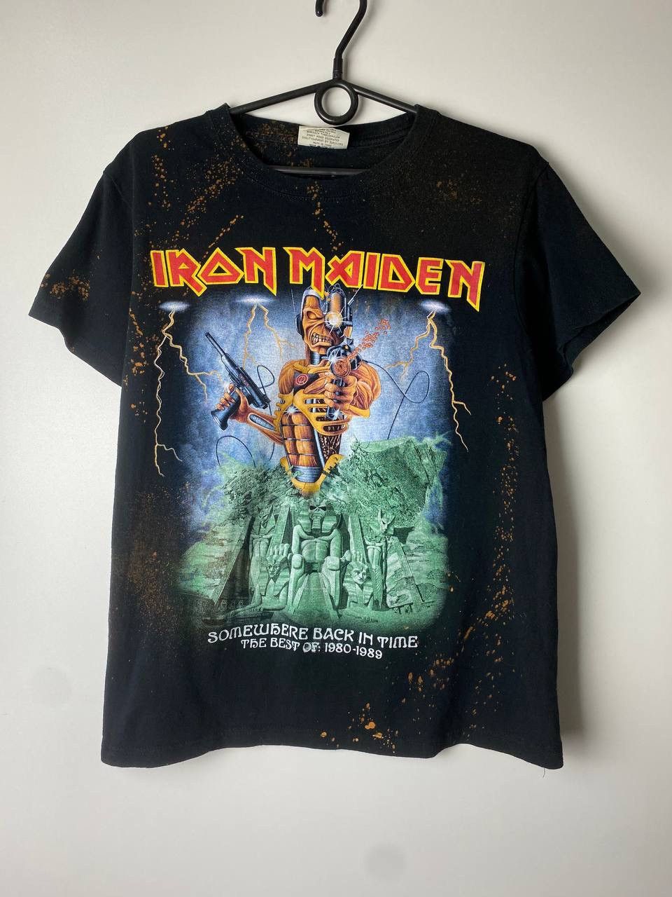 Iron Maiden Vintage T Shirt Size S Hoodie, Sweatshirt | PodTeesHub.com