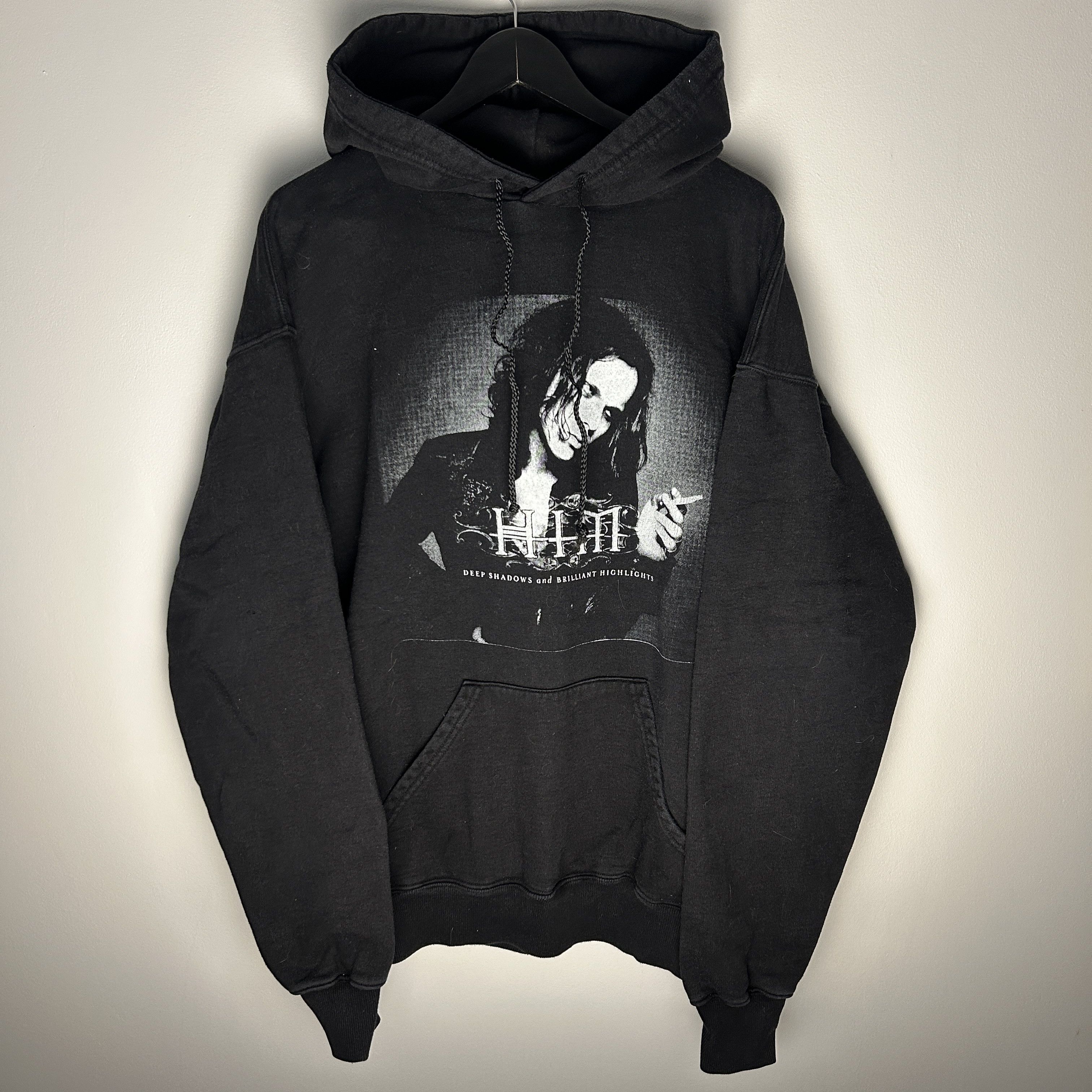 Band Tees Vintage Him Deep Shadows Band Hoodie Sweatshirt | PodTeesHub.com