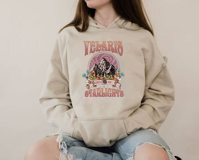 Velaris Night Court Hoodie - City of Starlight Acotar Sweate T-Shirts, Sweatshirt | PodTeesHub.com