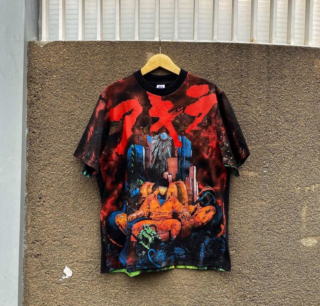 Vintage Rare Bootleg Akira All Over Print T-Shirts, Hoodie, Sweatshirt