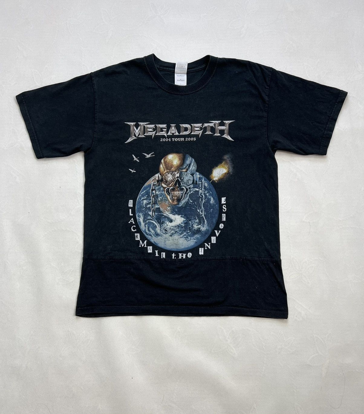 Vintage Tshirt Megadeth Blackmail The Universe Tour 2004 2005 Hoodie, Sweatshirt | PodTeesHub.com