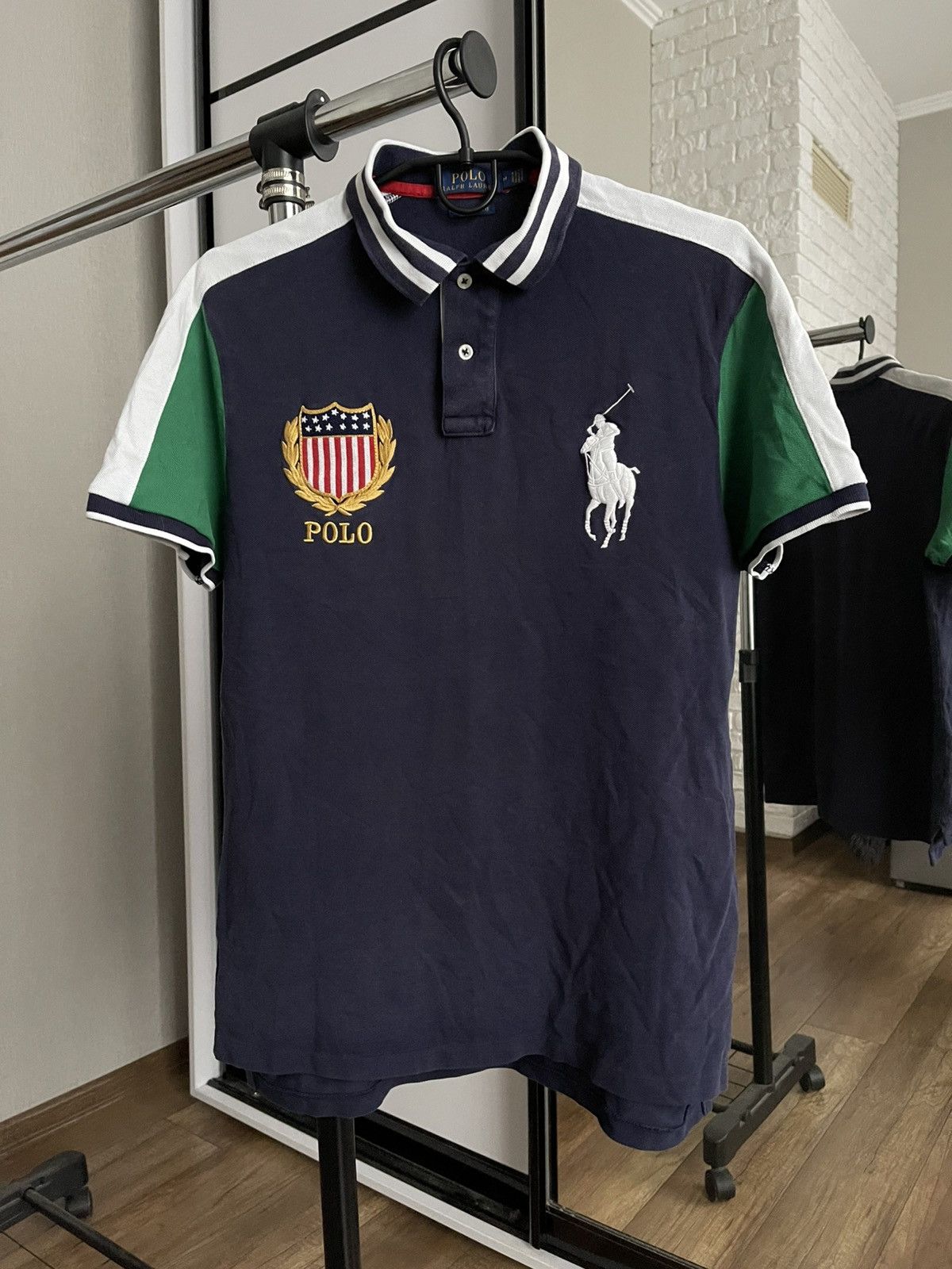 Ralph Lauren Polo Ralph Lauren Rl Polo T Shirt Tee Vintage Big Logo Hoodie, Sweatshirt | PodTeesHub.com