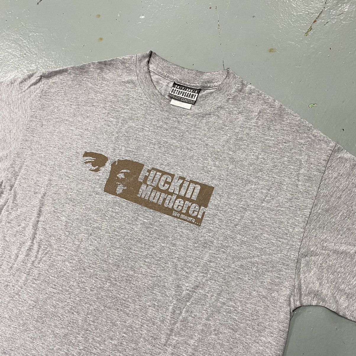 Vintage Octopus Army Tupac Box Logo Tee Skate 90s Hoodie, Sweatshirt | PodTeesHub.com