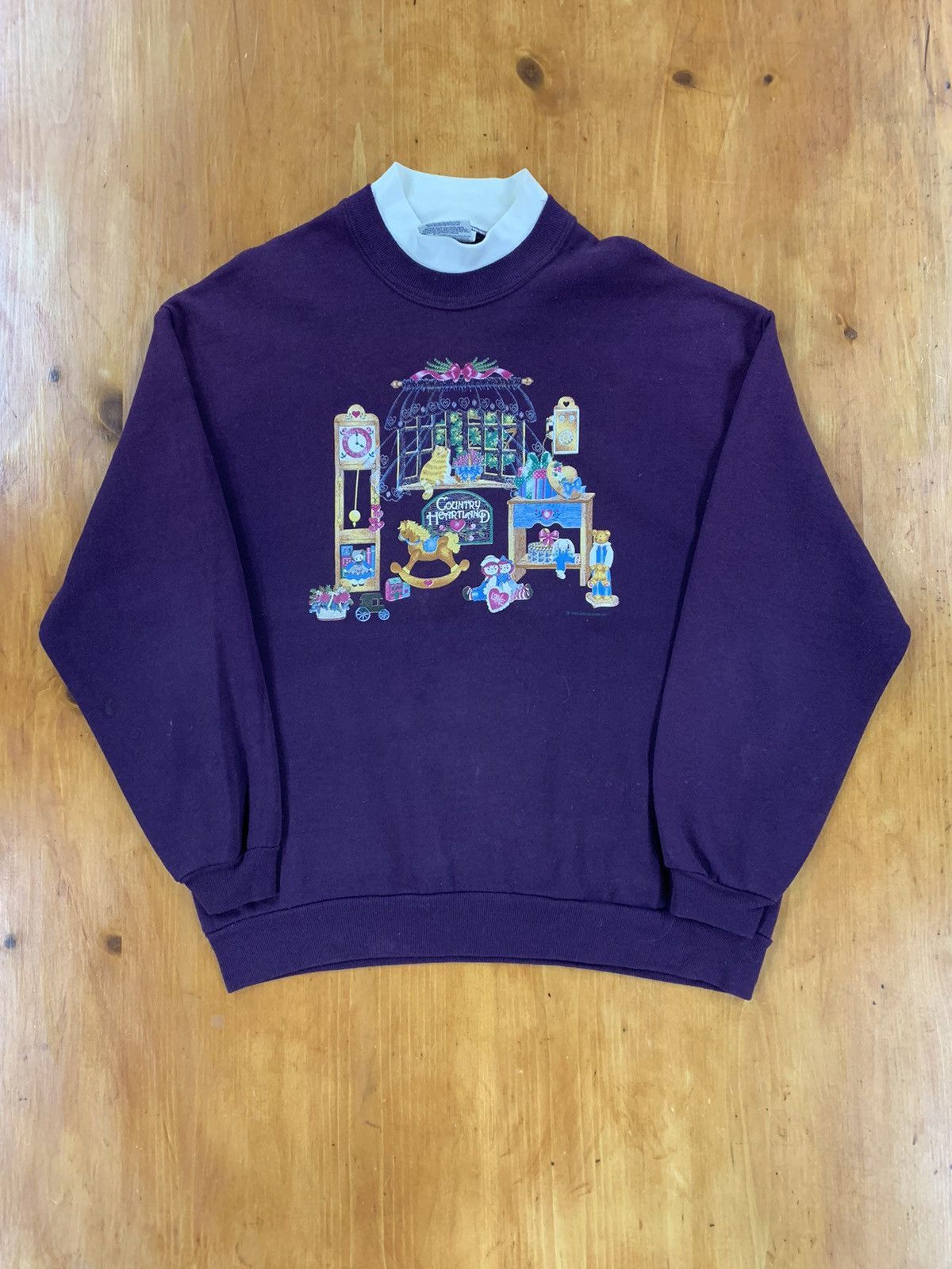 Vintage Crewneck Heartland Country Crewneck T-Shirts, Hoodie, Sweatshirt | PodTeesHub.com