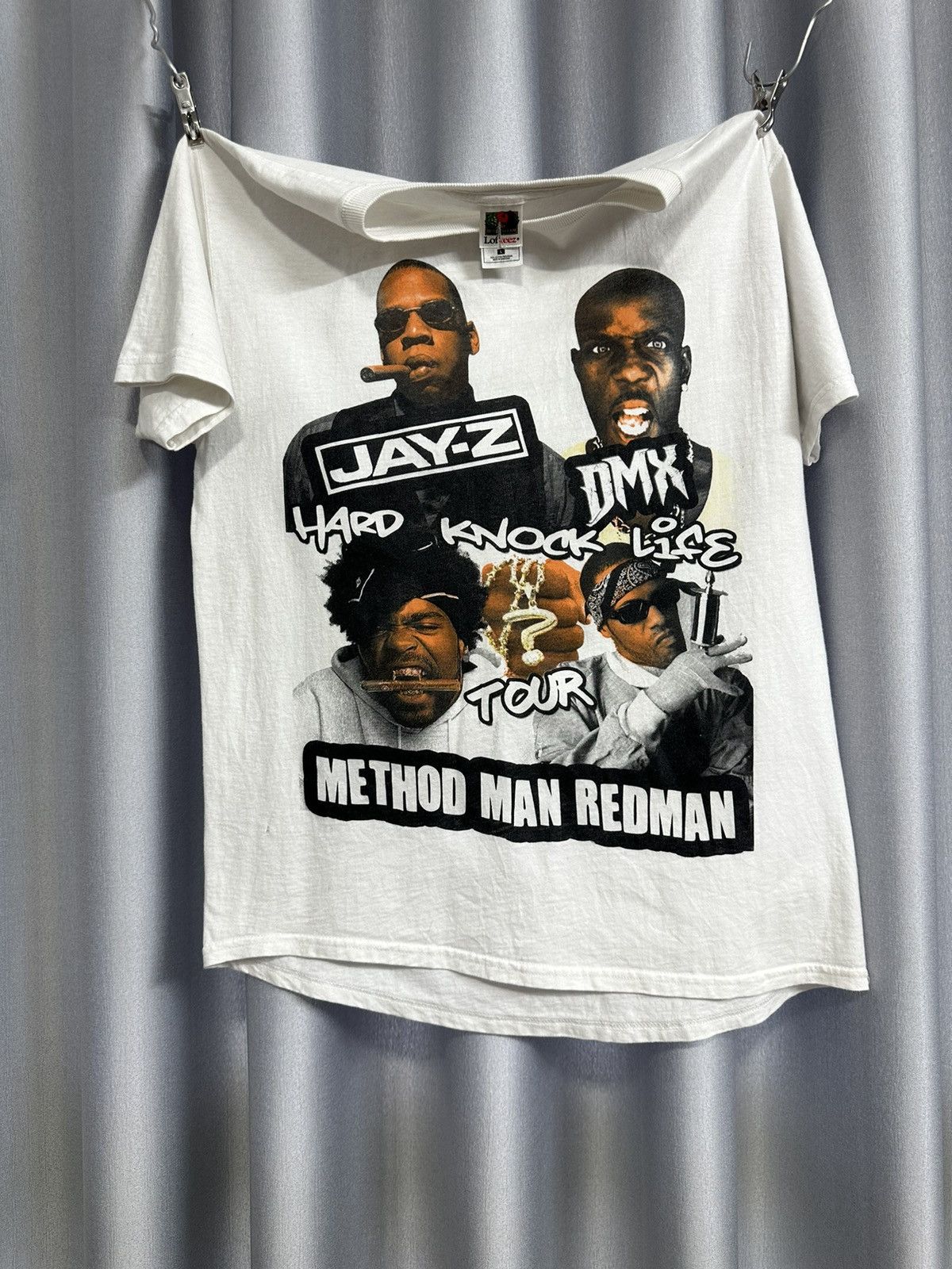 Rap Tees X Vintage Vintage Jayz Dmx Method Man Redman 90s Hoodie, Sweatshirt | PodTeesHub.com