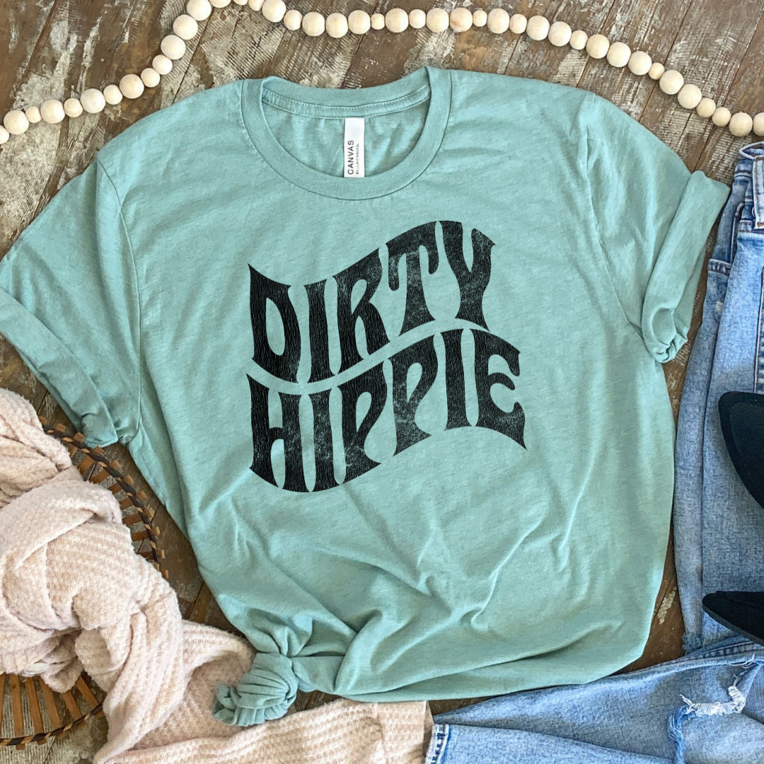 Dirty Hippy Graphic Tee Western T-Shirt (Copy) Hoodie, Sweatshirt | PodTeesHub.com
