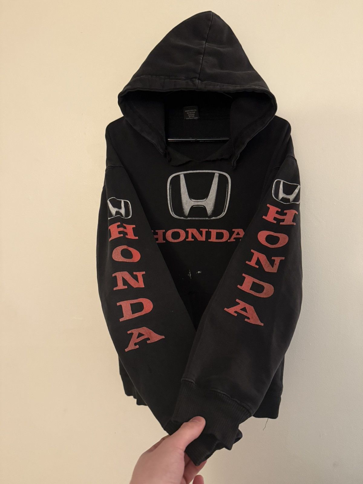 Vintage Perfectly Thrashed Honda Hoodie T-Shirts, Sweatshirt | PodTeesHub.com