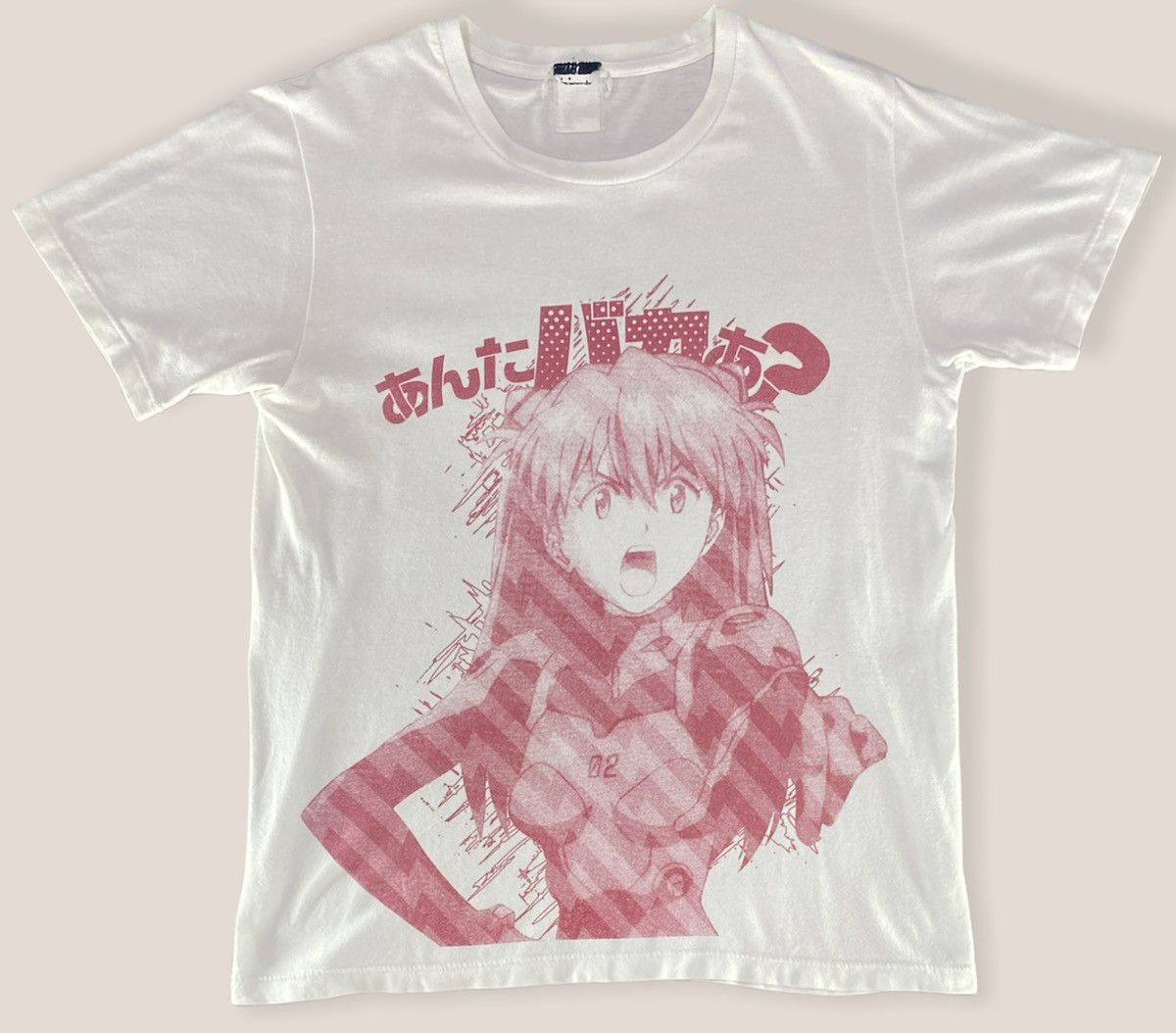 Vintage Neon Genesis Evangelion Asuka Langley T Shirt Hoodie, Sweatshirt | PodTeesHub.com