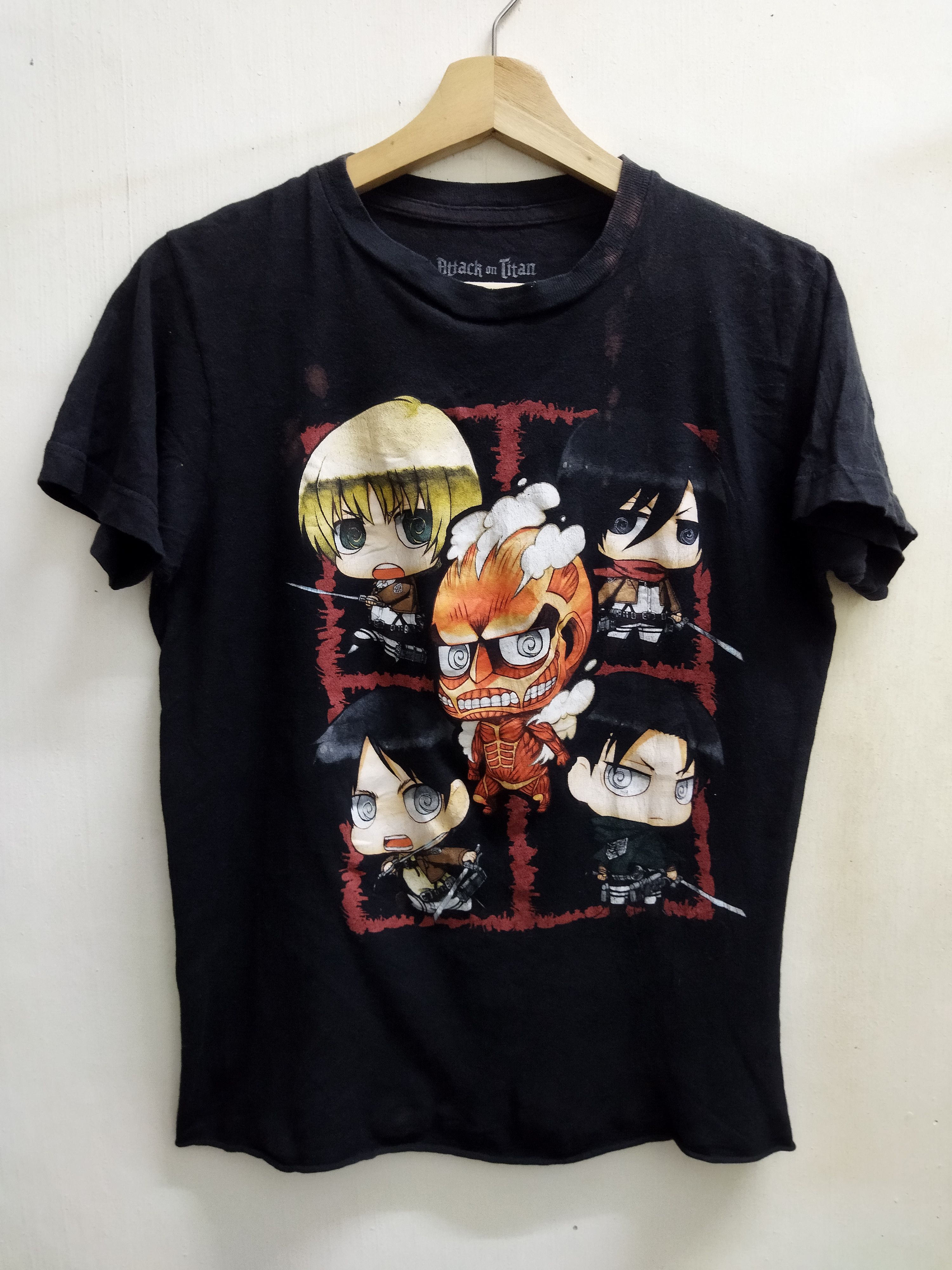 Anime Attack On Titan Anime Characters Tee Hoodie, Sweatshirt | PodTeesHub.com
