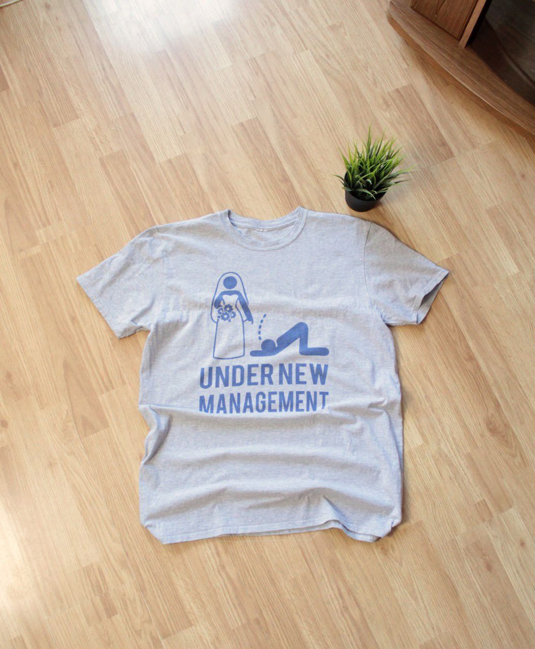 Vintage Under New Management Hype Funny Tee Y2k Streetwear Hoodie, Sweatshirt | PodTeesHub.com