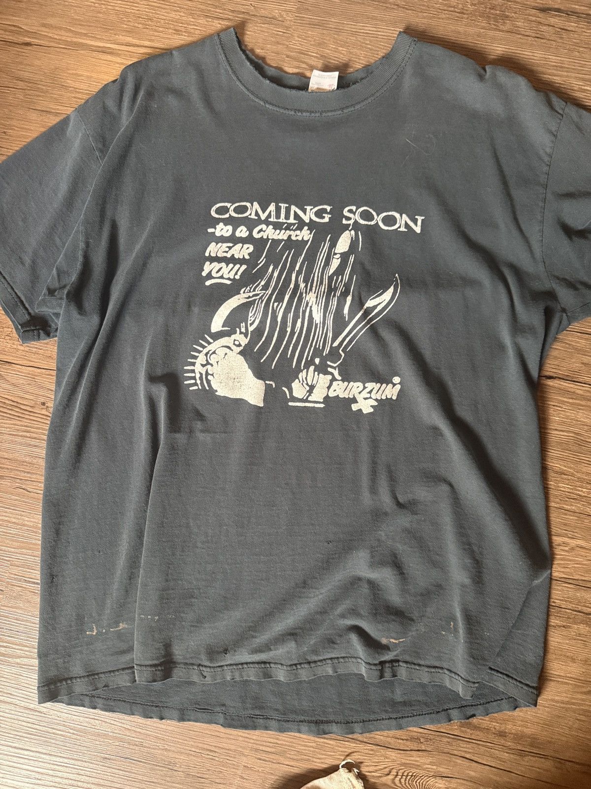 Band Tees Smoked Out Burzum Church Burning Hoodie, Sweatshirt | PodTeesHub.com