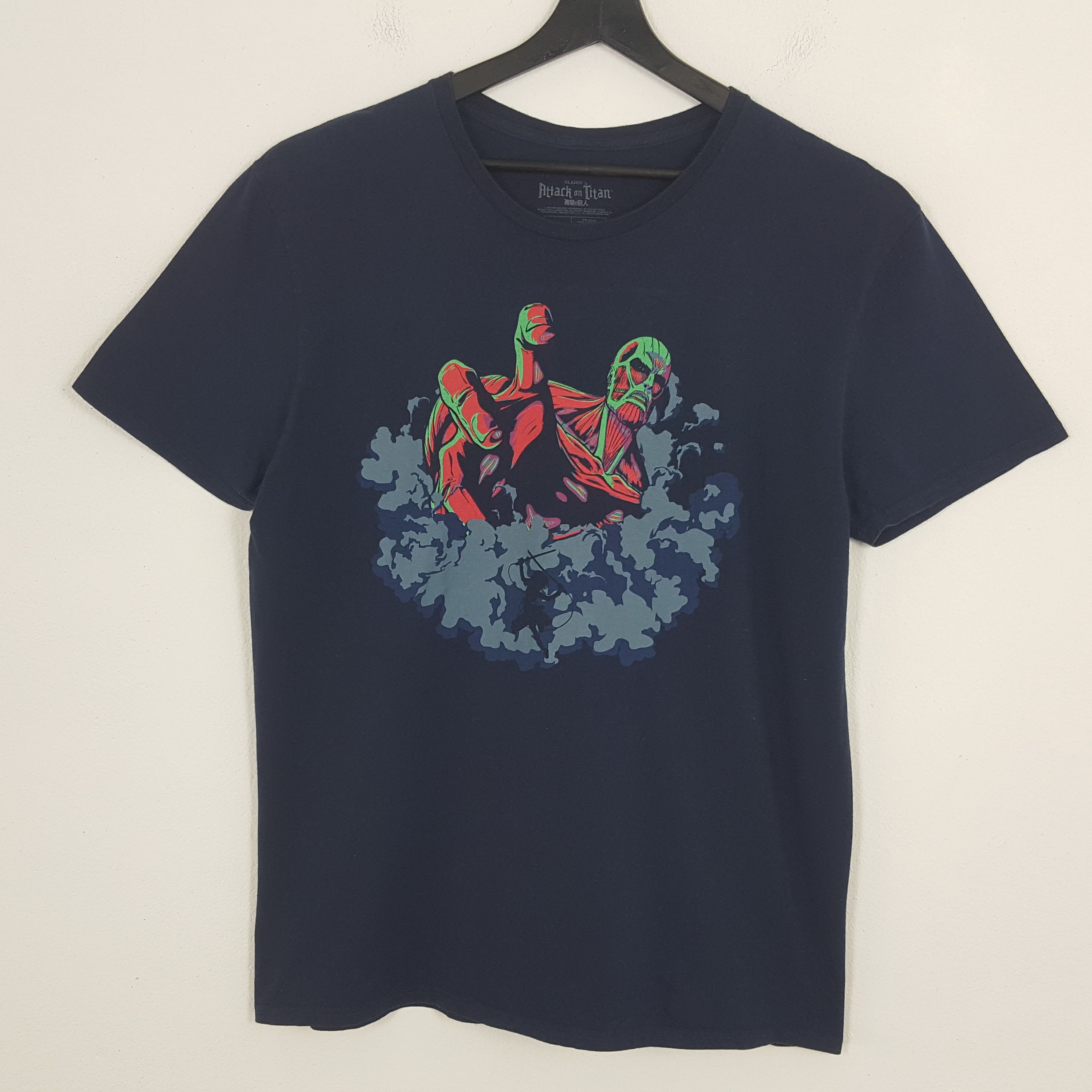 Japanese Brand X Vintage Attack Titan Japanese Anime T-Shirts, Hoodie, Sweatshirt